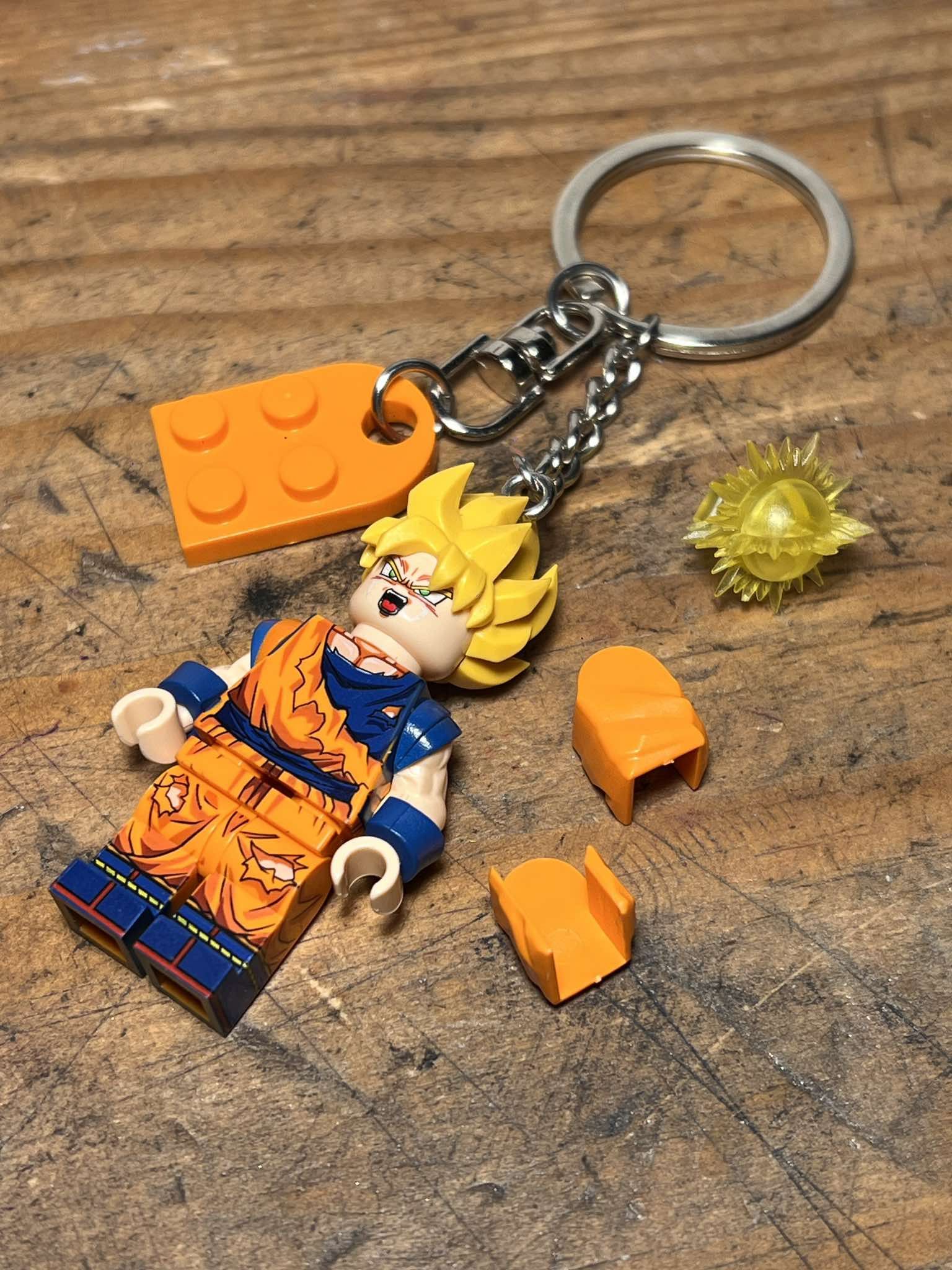 Other Dragon Ball Z Goku Vegeta anime minifigure keychain Size ONE SIZE - 9 Thumbnail