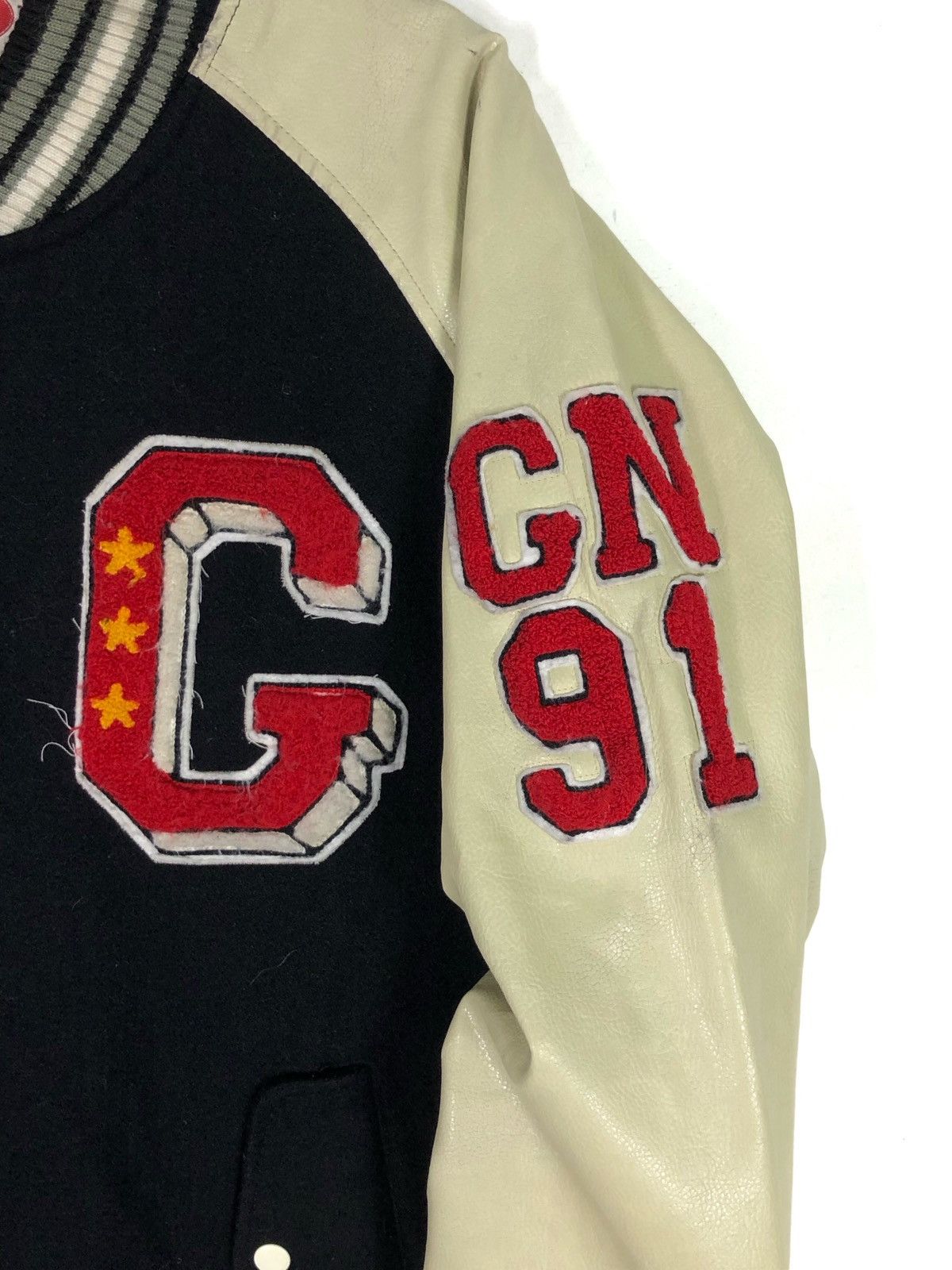 Vintage RARE🔥VINTAGE 1991 DISTRESS CONART WESTCOAST VARSITY JACKET Size US XL / EU 56 / 4 - 12 Thumbnail