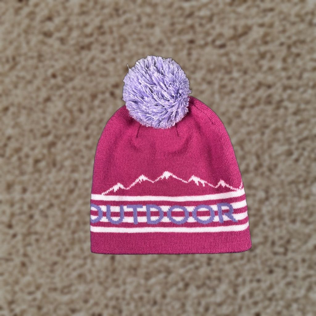 Outdoor Research Outdoor Research Beanie Toque Women One Size Pink Knit Acrylic Polyester Hat Beanie Women's Outdoor Ski Size ONE SIZE - 1 Thumbnail
