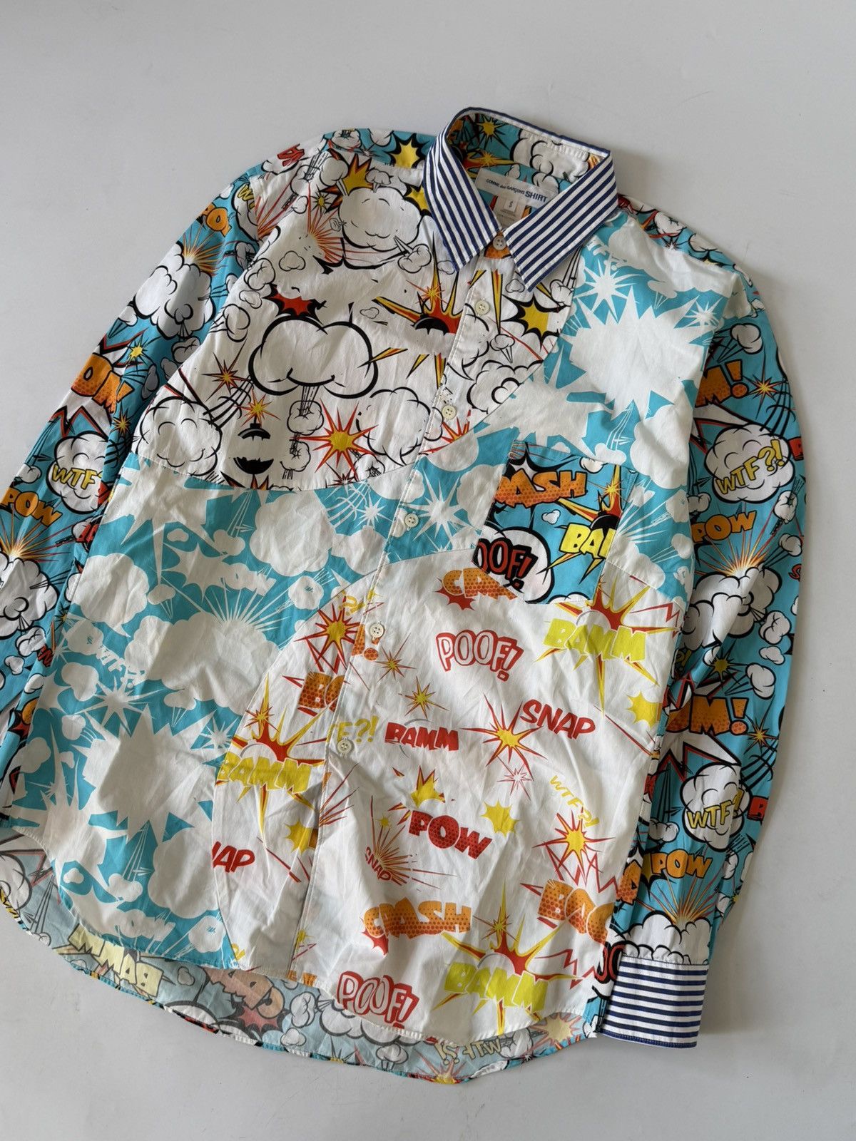 Comme des Garcons Comme Des Garcons Shirt AW18 Comic Book Print Shirt Size US S / EU 44-46 / 1 - 3 Thumbnail