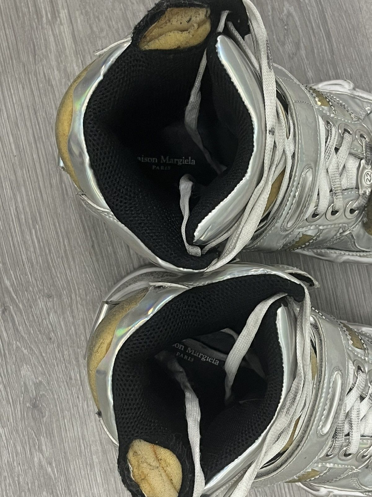 Maison Margiela Deconstructed high top trainer. 36 Size US 6 / IT 36 - 11 Thumbnail