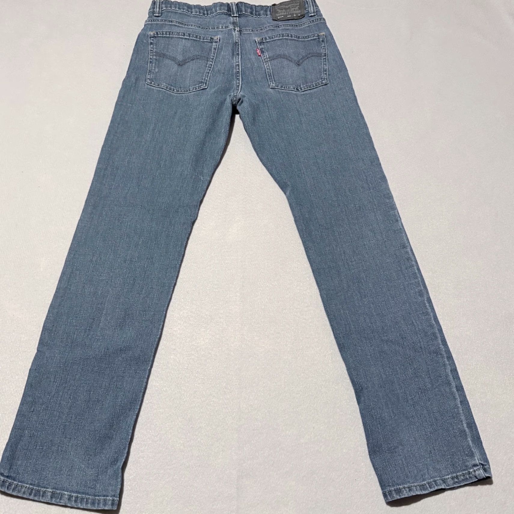 Levi's Levi's 511 Jeans Women Blue Denim Slim Zip Fly - 18 Slimming 5-Pocket Mid Rise Jeans Adult Women Size 40" / US 18 - 2 Thumbnail
