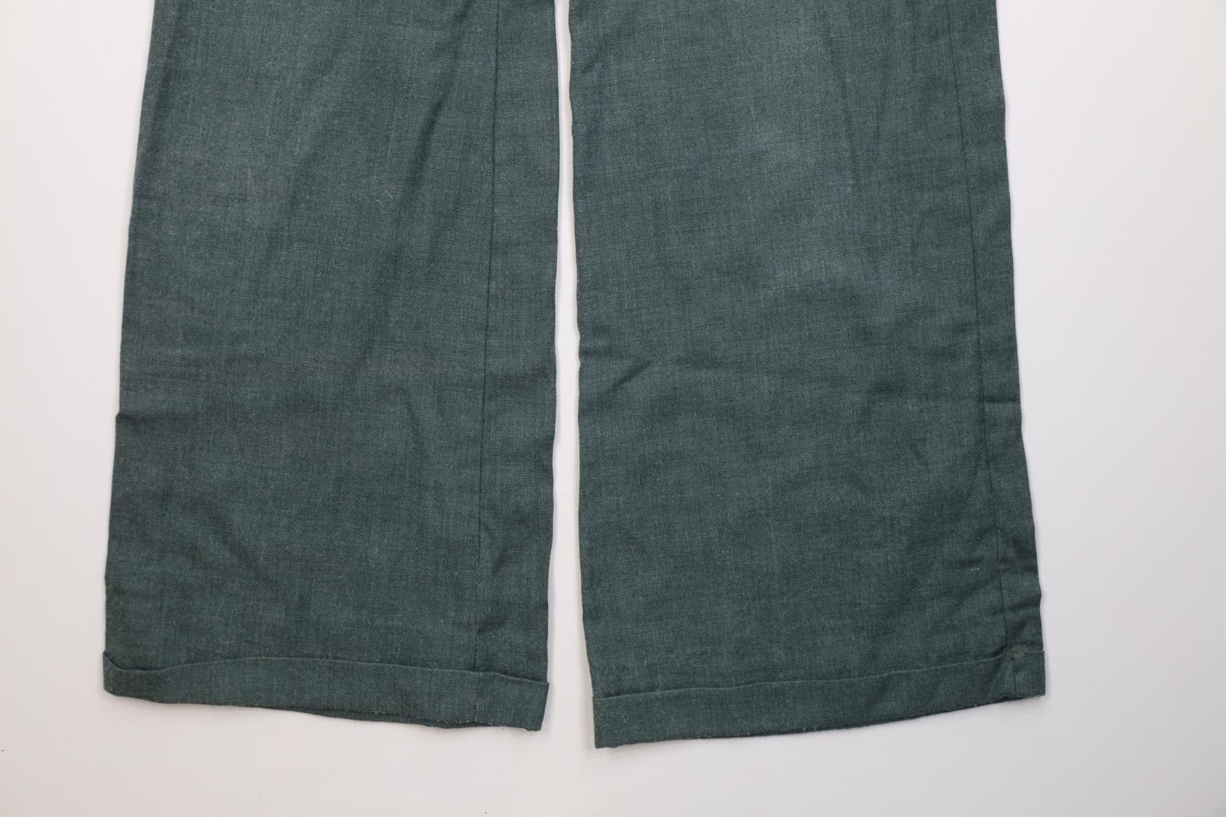 Vintage Vintage 60s Streetwear Gabardine Blend Bell Bottoms Pants Size 32" / US 10 / IT 46 - 4 Thumbnail