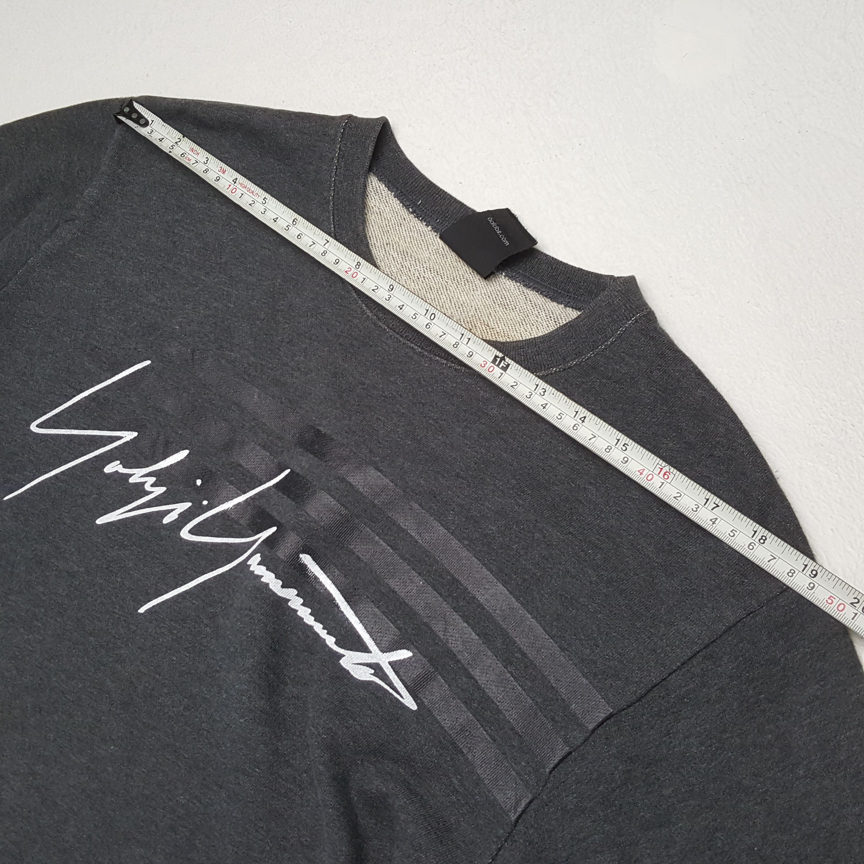 Japanese Brand × Vintage × Yohji Yamamoto Vintage ADIDAS x YOHJI YAMAMOTO Japanese Custom Sweatshirt Size US M / EU 48-50 / 2 - 5 Thumbnail