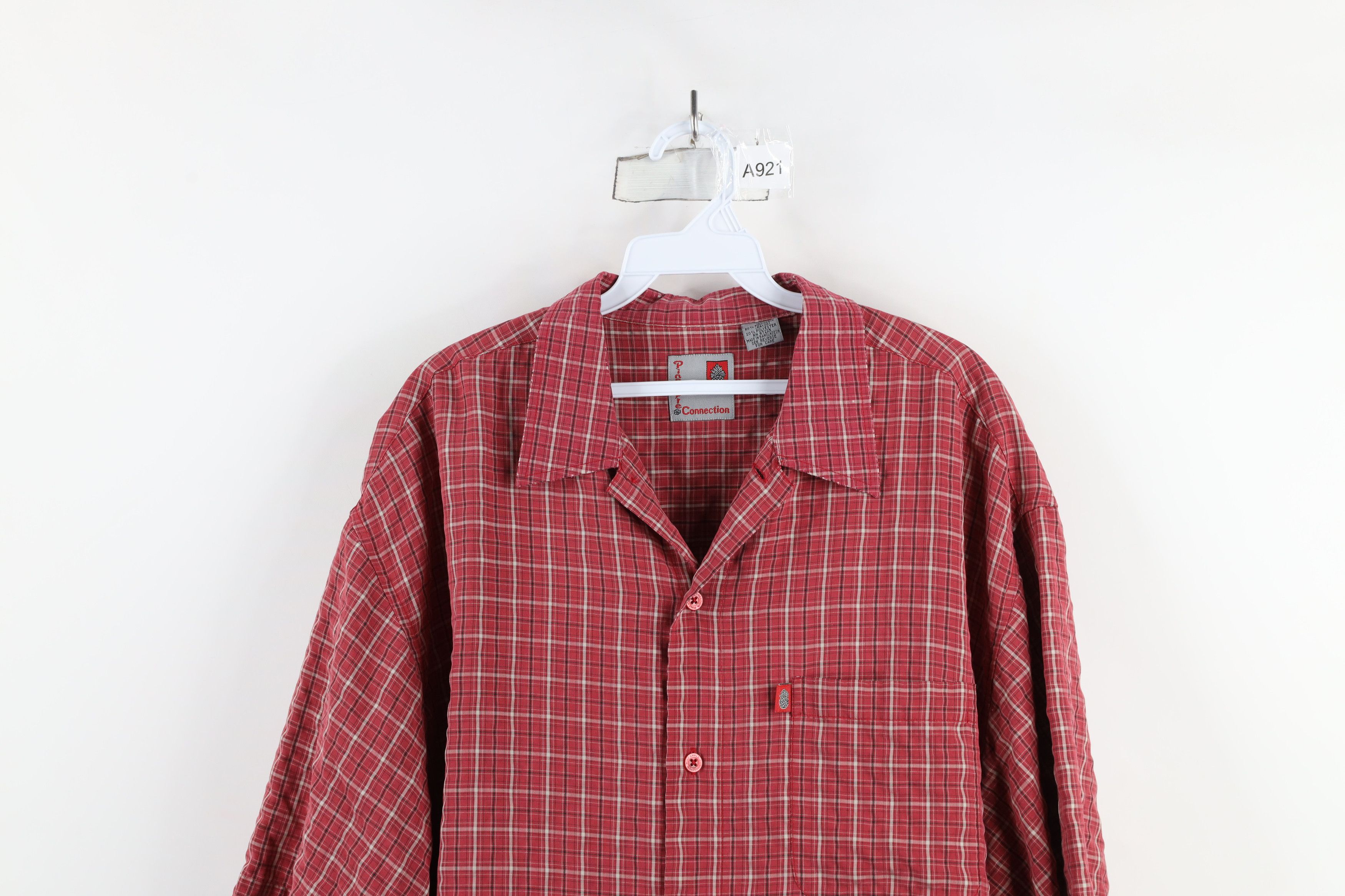 Vintage Vintage 90s Streetwear Fit Gambler Poker Button Shirt Red Size US L / EU 52-54 / 3 - 2 Thumbnail