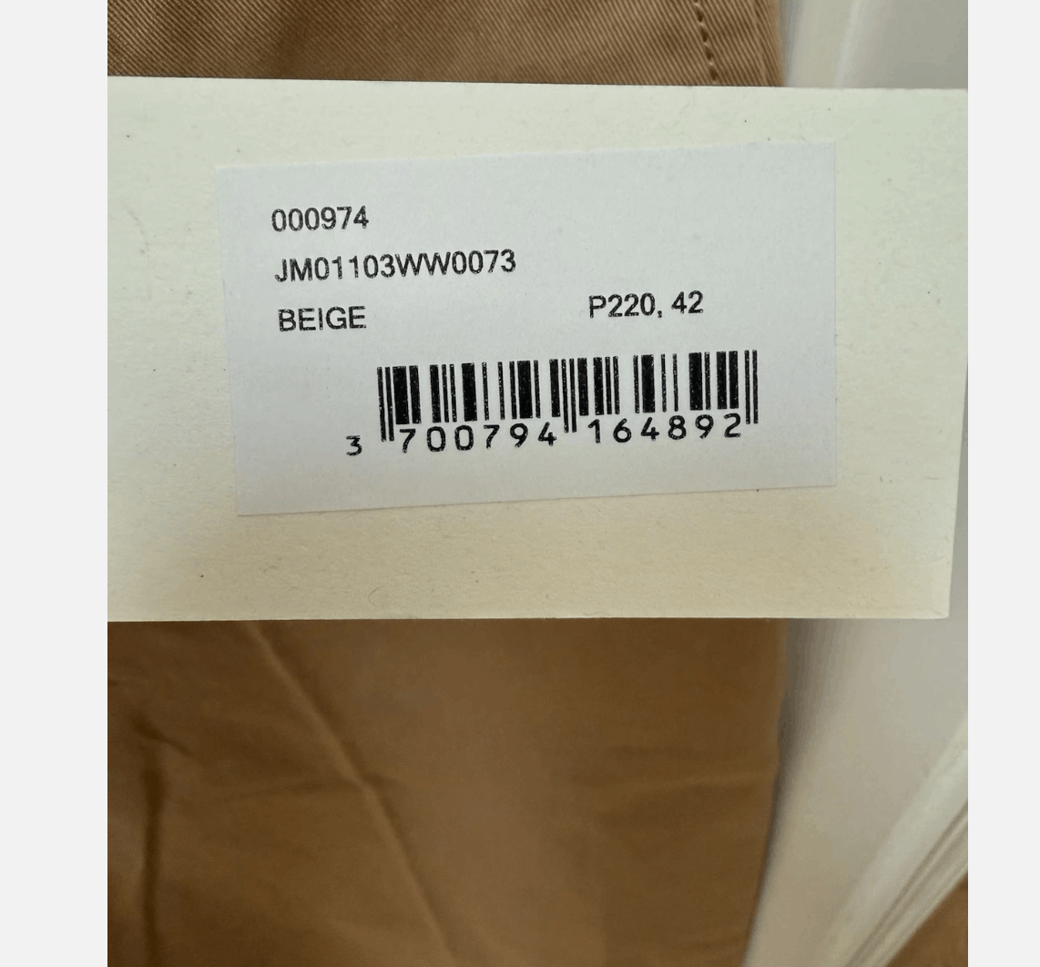 Maison Kitsune Maison Kitsuné NWT classic straight-leg trouser pants 42 31” Size US 31 - 2 Thumbnail