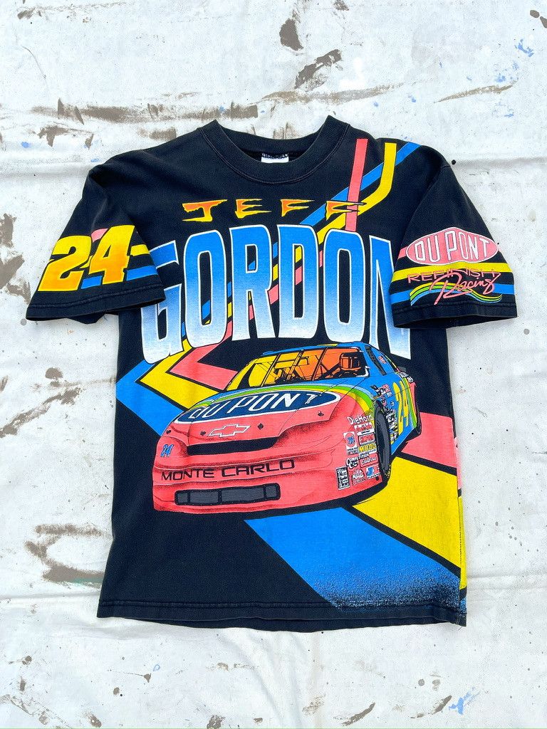 Vintage Vintage NASCAR Jeff Gordon AOP T- Shirt- 1990s Size US M / EU 48-50 / 2 - 3 Thumbnail