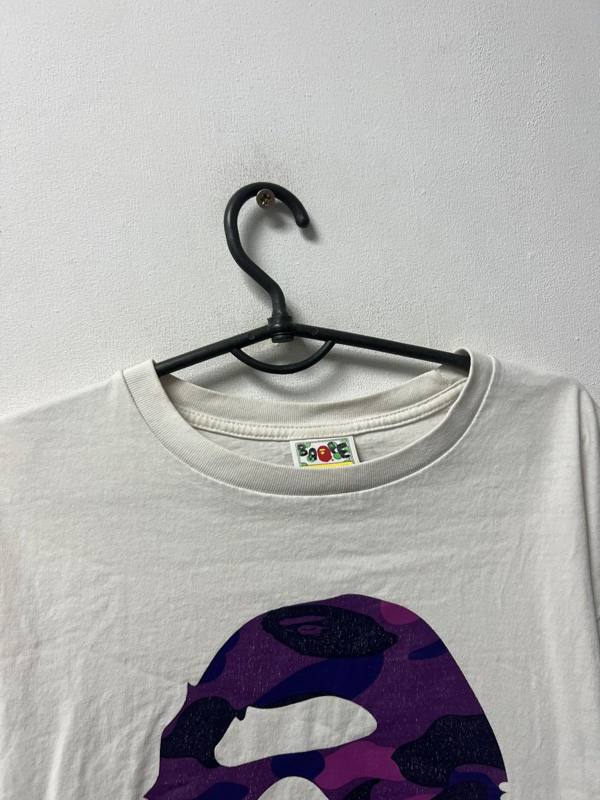 Bape Bape T-Shirt Purple Big Logo Size XL Size US XL / EU 56 / 4 - 3 Thumbnail