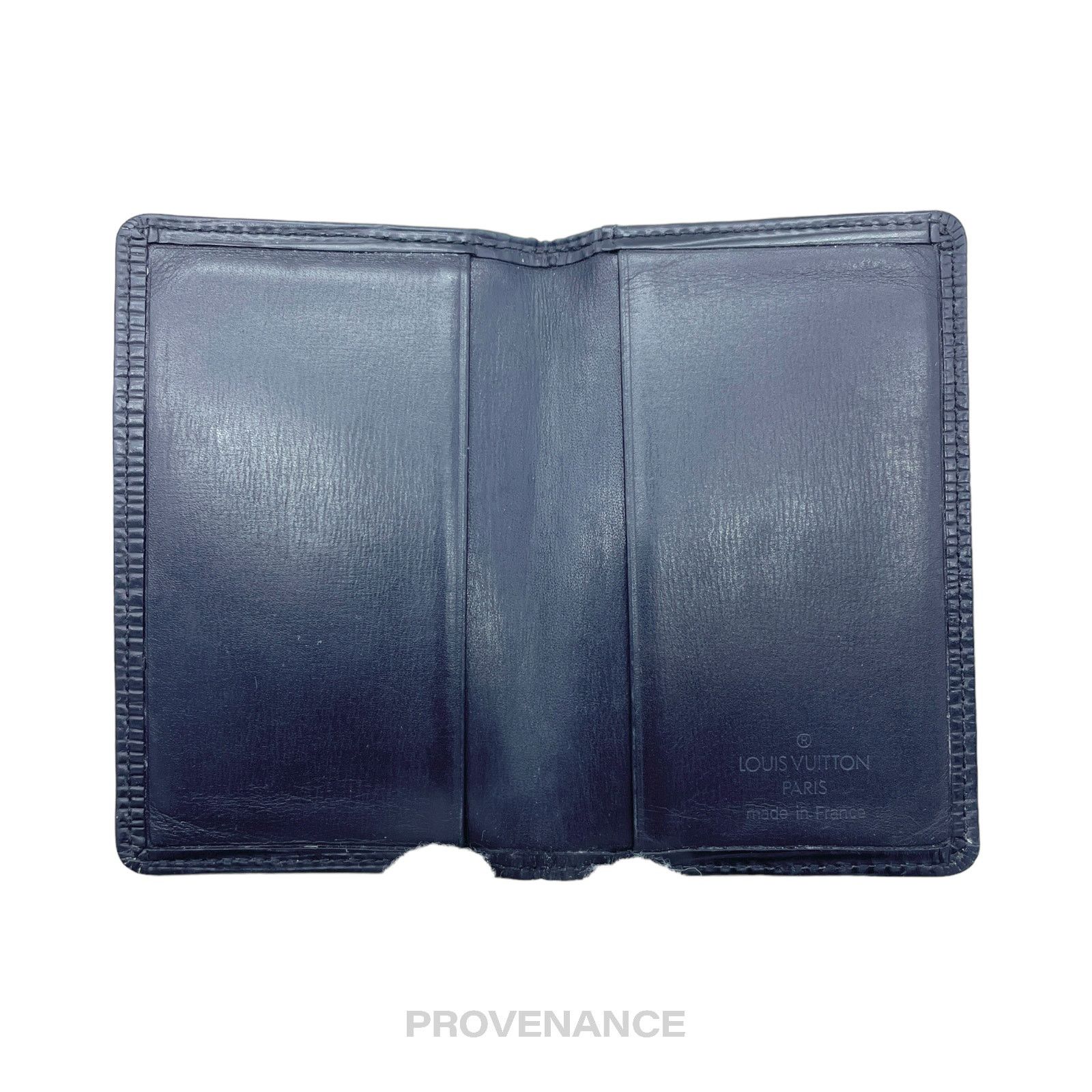 Louis Vuitton 🔴 Louis Vuitton Pocket Organizer Wallet - Black Epi Leather Size ONE SIZE - 6 Thumbnail