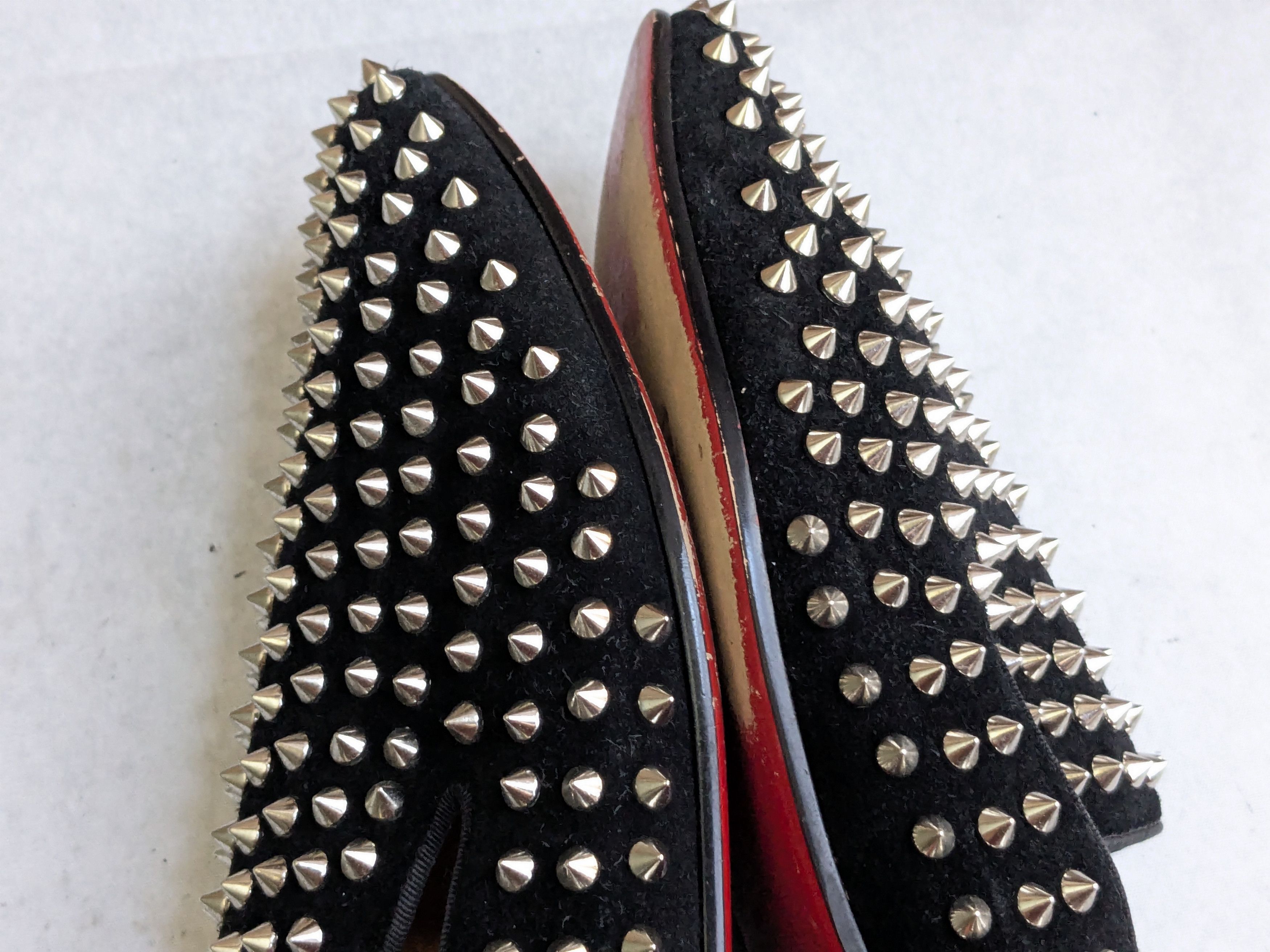 Christian Louboutin Christian Louboutin Spike Loafers Black 9 42 Size US 9 / EU 42 - 8 Thumbnail