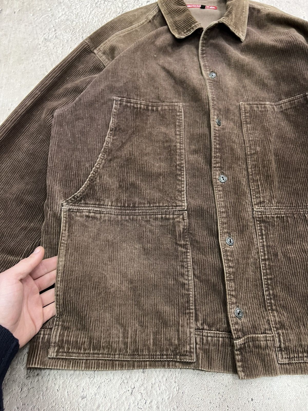 Quiksilver × Vintage Vintage Quicksilver Light Jacket Multi-pocket work Wear Size US M / EU 48-50 / 2 - 8 Thumbnail