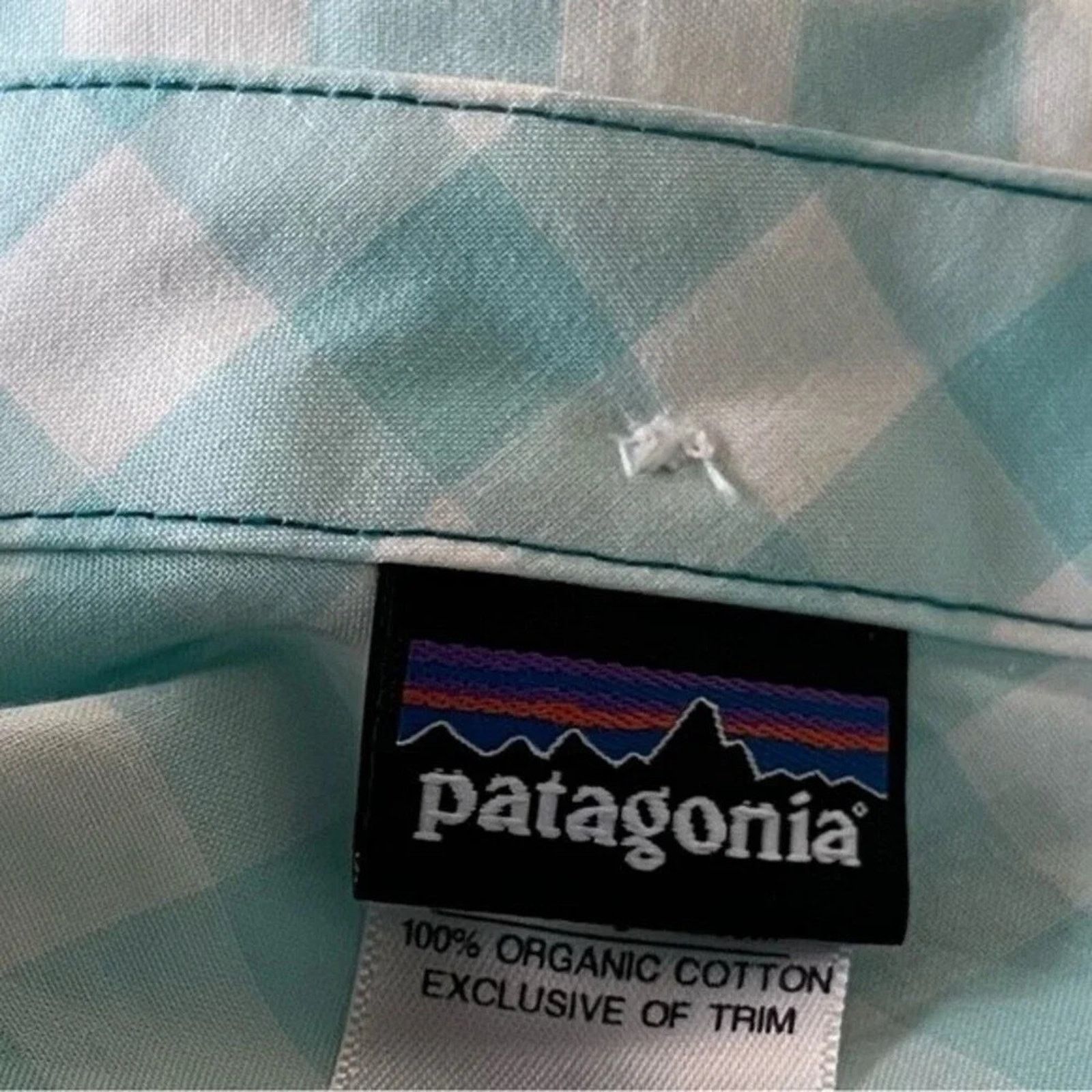Patagonia Patagonia woman’s green/white plaid 100% cotton shirt, sz 6 Size S / US 4 / IT 40 - 5 Thumbnail