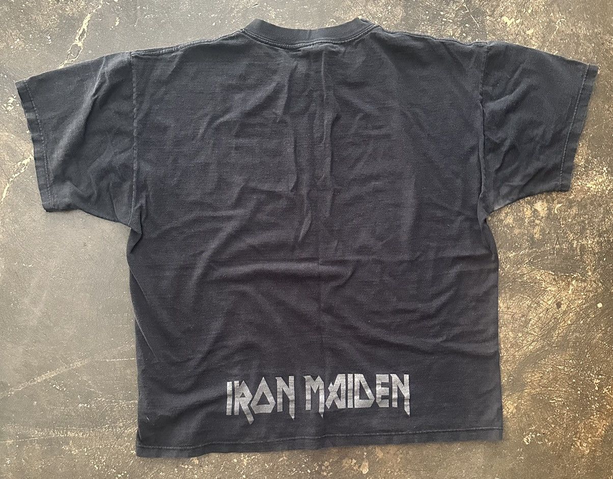 Band Tees × Iron Maiden × Vintage Vintage 90s Iron Maiden Eddie Pharaoh Tee Size US L / EU 52-54 / 3 - 2 Thumbnail