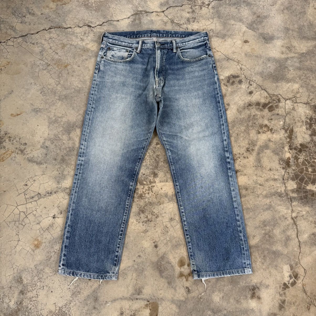 Japanese Brand VINTAGE JAPANESE FADED JEANS DENIM PANTS Size US 34 / EU 50 - 2 Thumbnail