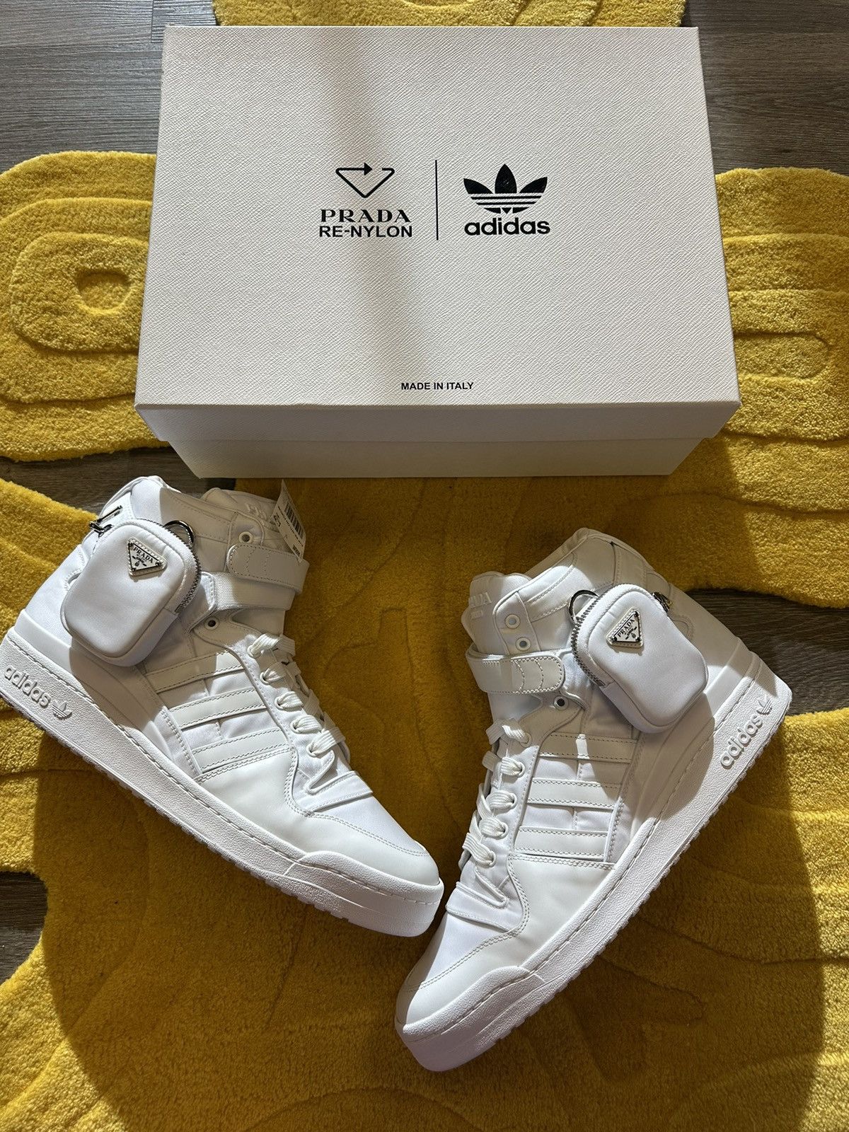 Adidas Adidas x Prada Re-Nylon Forum Hi | Grailed