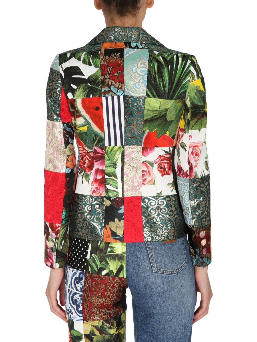 Dolce & Gabbana o1y0825 Blazer in Multicolor Size XS / US 0-2 / IT 36-38 - 3 Thumbnail