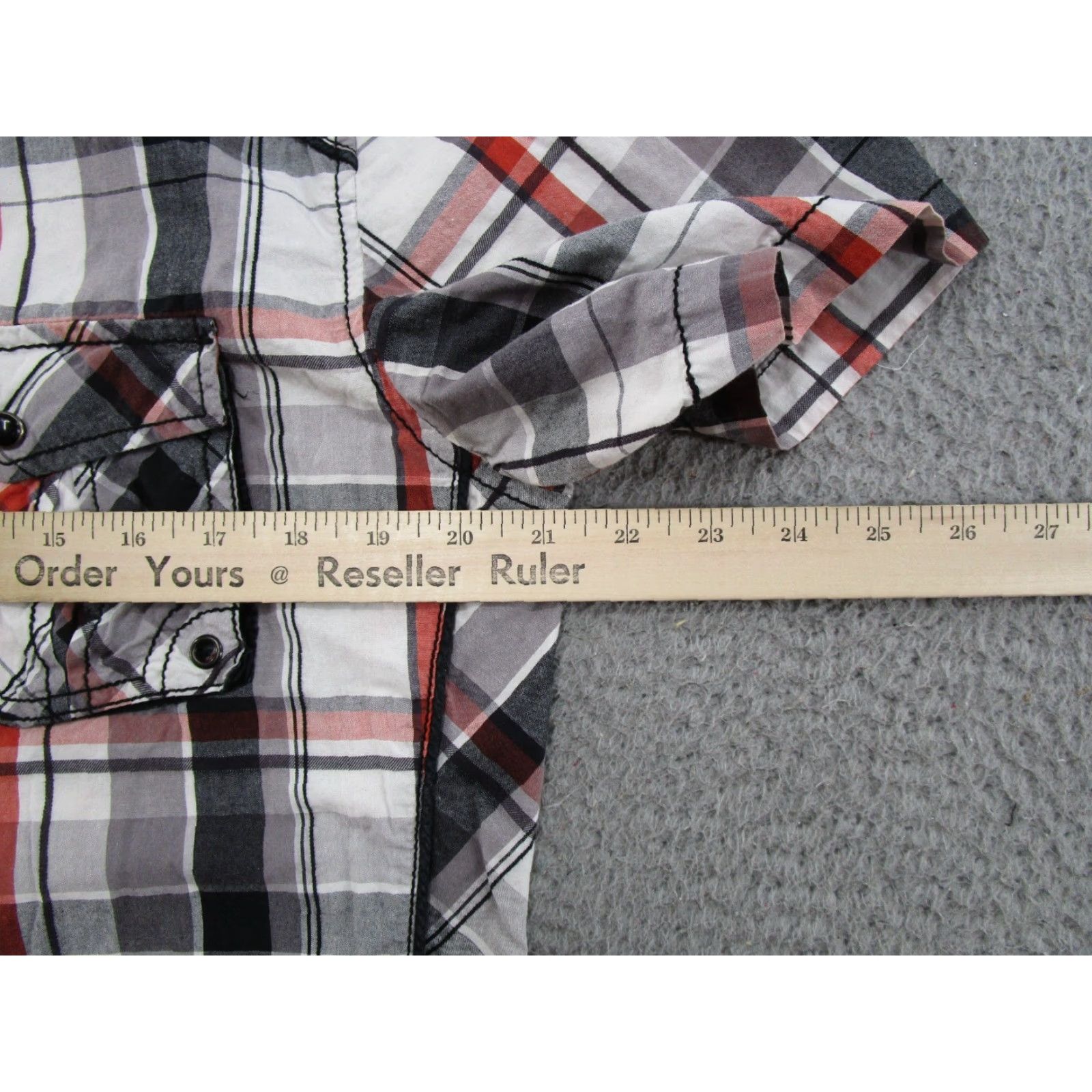 Vintage VINTAGE Buckle Men’s Slim Fit Pearl Snap Shirt Size L Western Cowboy Rodeo Y2K Read Size US L / EU 52-54 / 3 - 6 Thumbnail