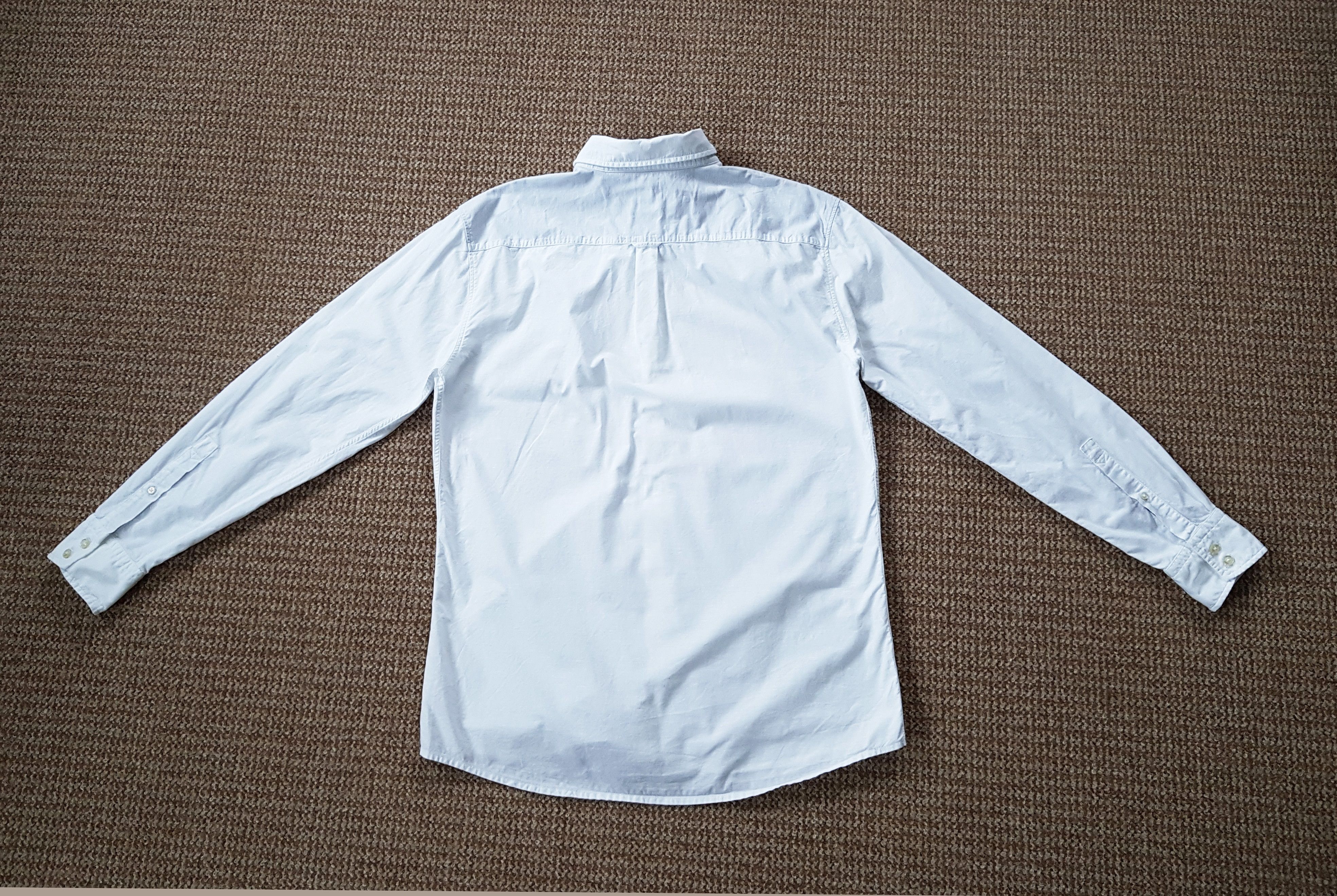 Hugo Boss Hugo Boss Button Down Cotton Long Sleeve White Shirt sz XXL Size US XXL / EU 58 / 5 - 3 Thumbnail