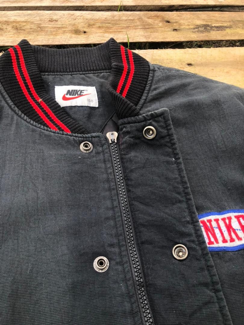 MLB × Nike Vintage 90s MLB Nike Baseball Varsity Jacket Size US L / EU 52-54 / 3 - 10 Thumbnail