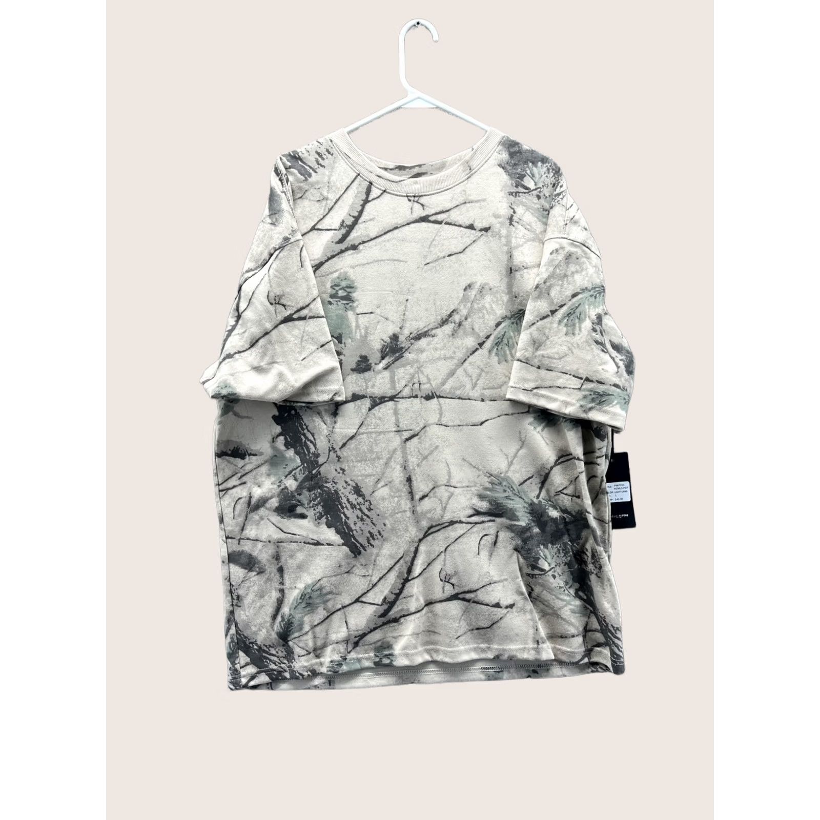 Vintage Public Supply Shirt Mens Large Beige Light Sand Camo Tagless Cotton Tee Casual Size US L / EU 52-54 / 3 - 1 Thumbnail