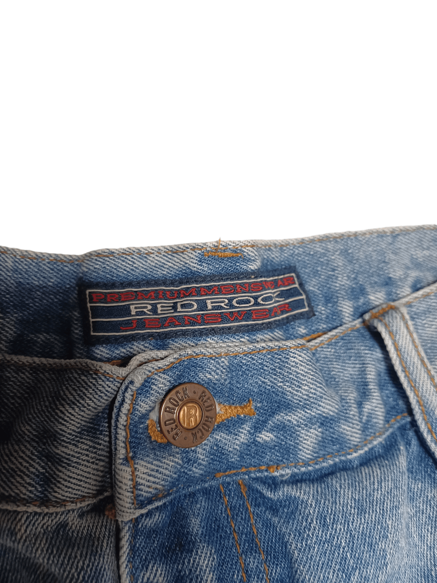 Other VINTAGE 90S RED ROCK W36 L33 JEANS MADE IN EUROPE HEAVY COTN Size US 36 / EU 52 - 3 Thumbnail