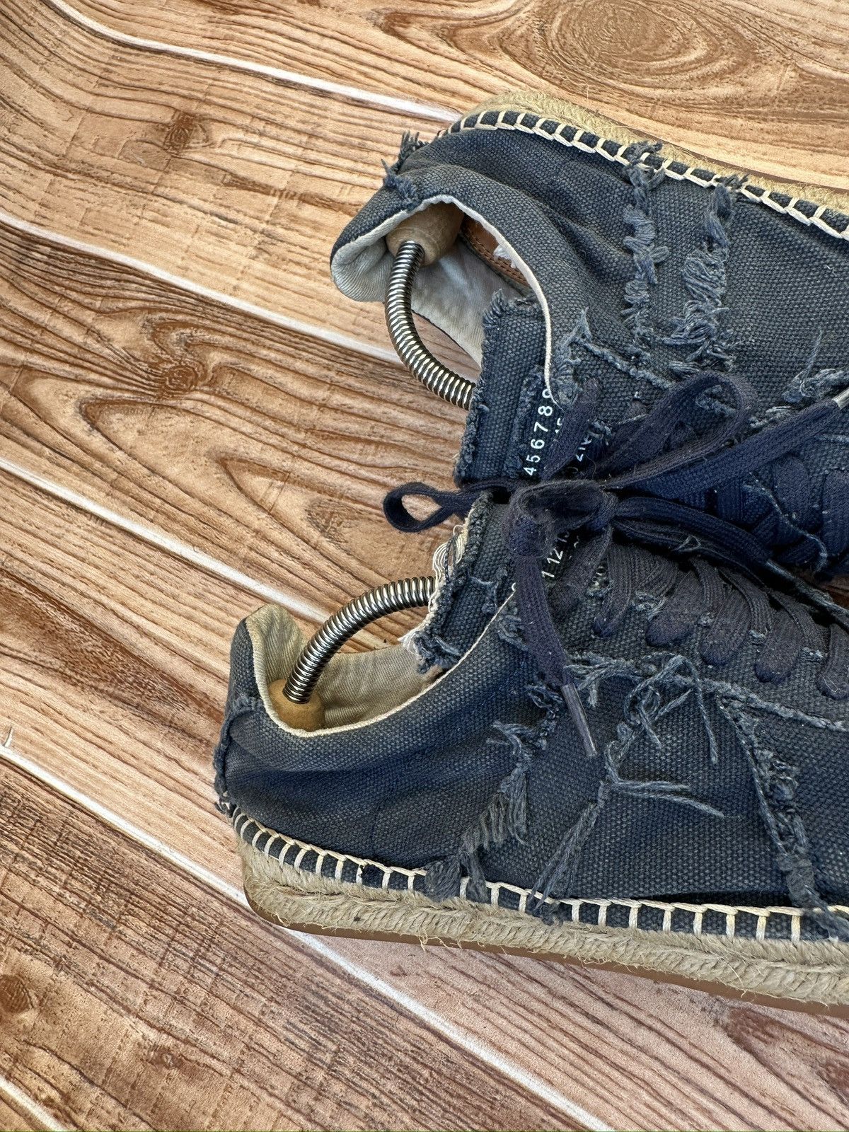Maison Margiela Maison Margiela Women’s Espadrille Gats Blue Sneakers Size US 9 / IT 39 - 7 Thumbnail