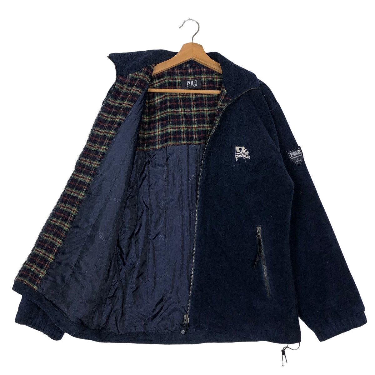 🔥90's Vintage Polo British Country Spirit Zipper Jacket