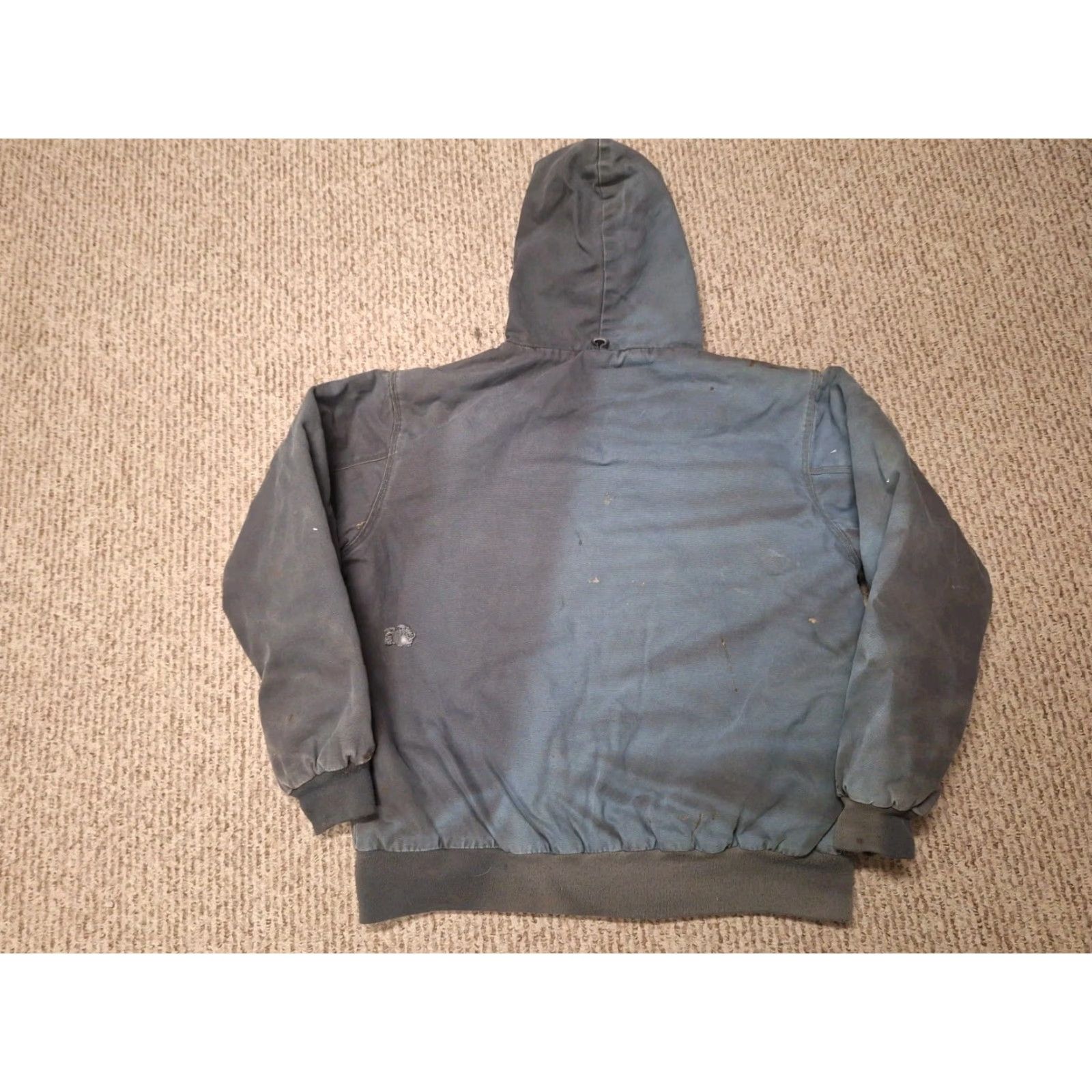 Dunbrooke Dunbrooke Style Quilt Lined Canvas Hoodie Zip Jacket Distressed Grunge - Canvas Hoodie - Men - XL - Multicolor - Grunge - Casual - Workwear Size US XL / EU 56 / 4 - 5 Thumbnail