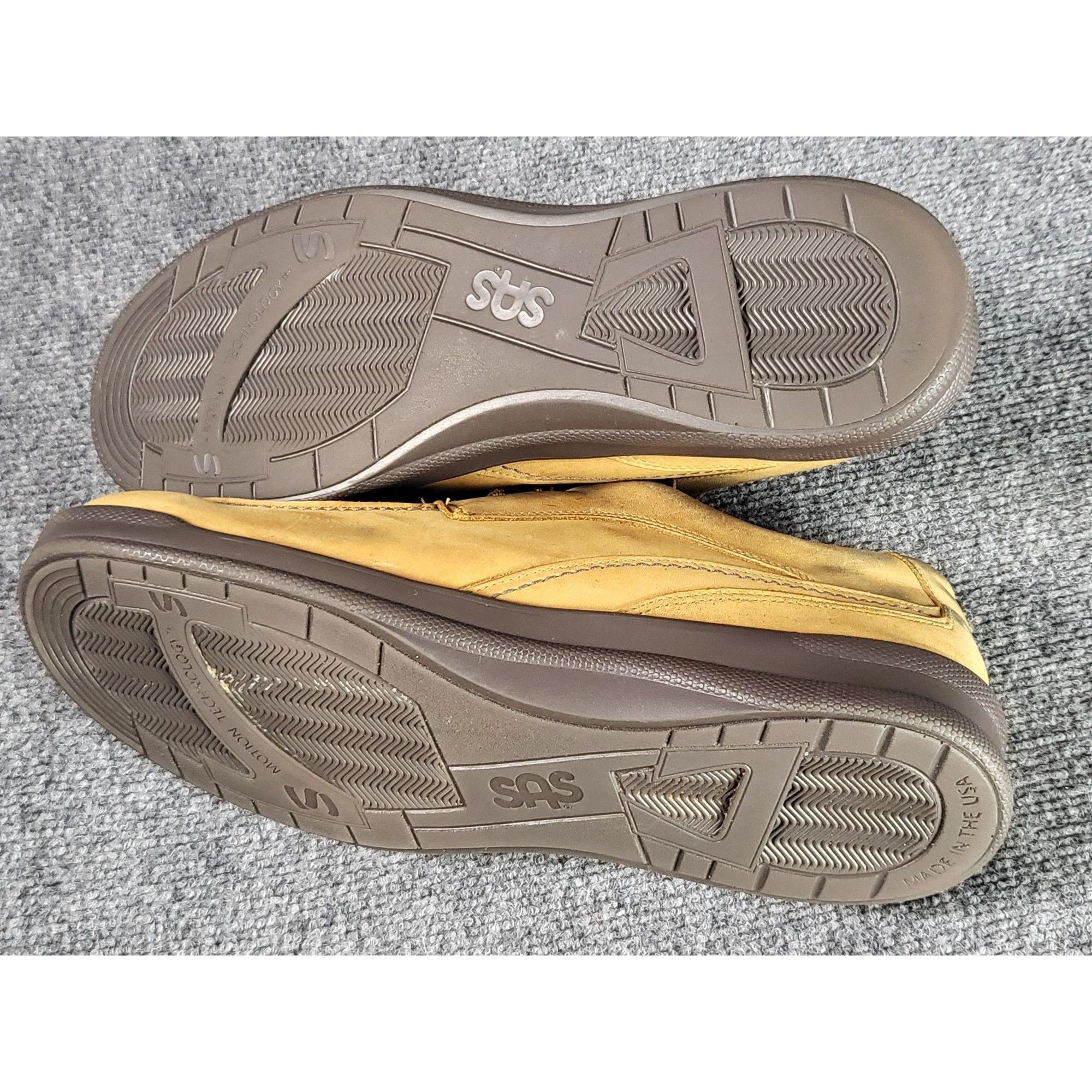 Other SAS Move On Camel Lace Up Walking Shoes Men Sz 12.5S Motion Size US 12.5 / EU 45-46 - 7 Thumbnail