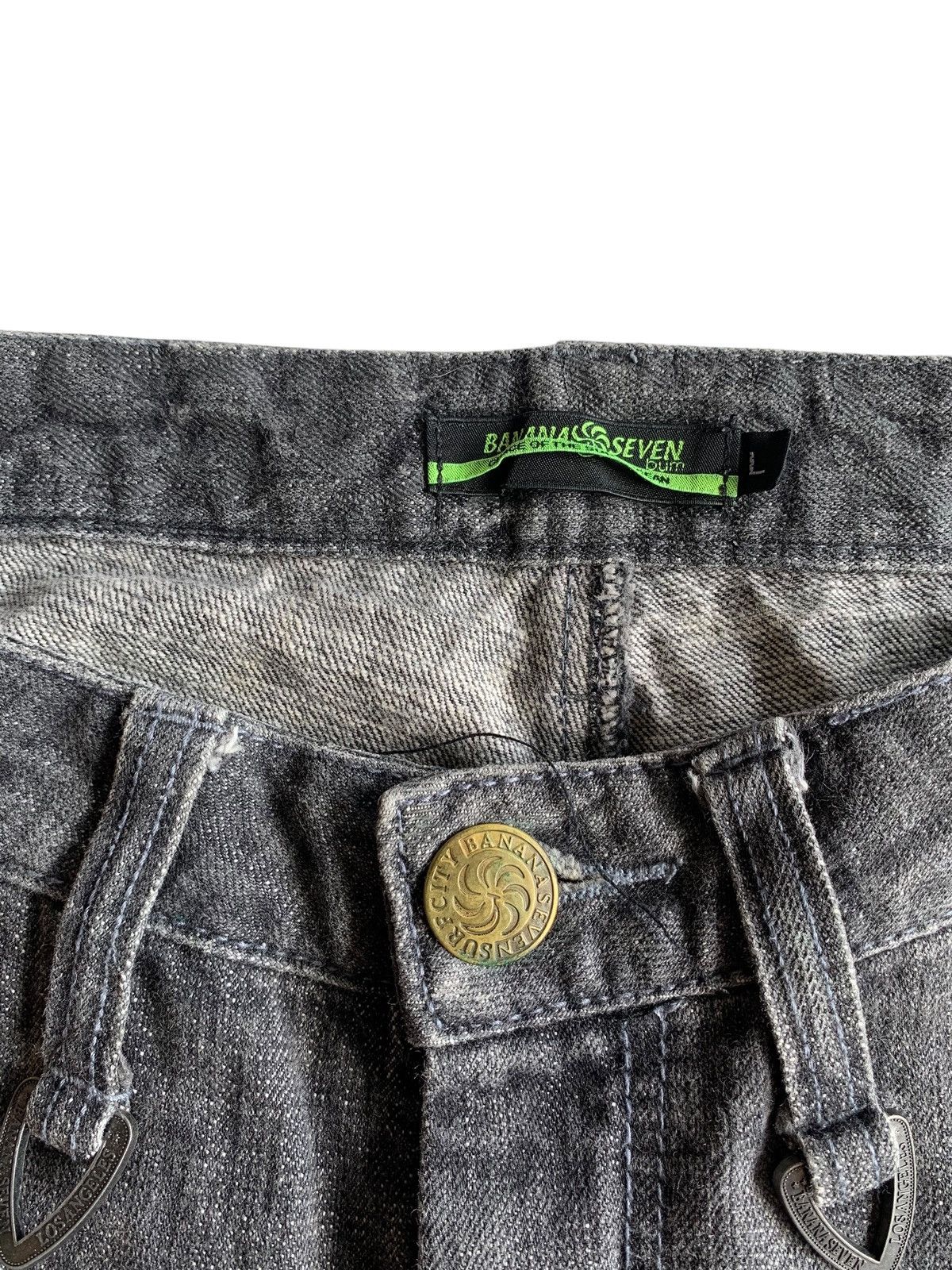 Kapital BANANA SEVEN SURF CITY STREETWEAR DENIM Size US 33 - 12 Thumbnail