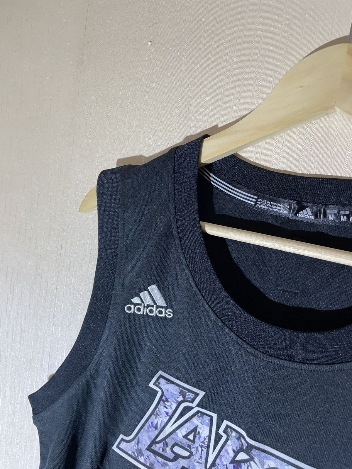 Adidas × NBA Adidas Lakers NBA #24 Kobe Bryant Diamond jersey Size US M / EU 48-50 / 2 - 12 Thumbnail