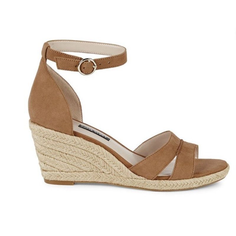 Nine West NINE WEST Womens NEW Jeranna Suede Wedge Sandals / Size 10 Size US 10 / IT 40 - 2 Thumbnail