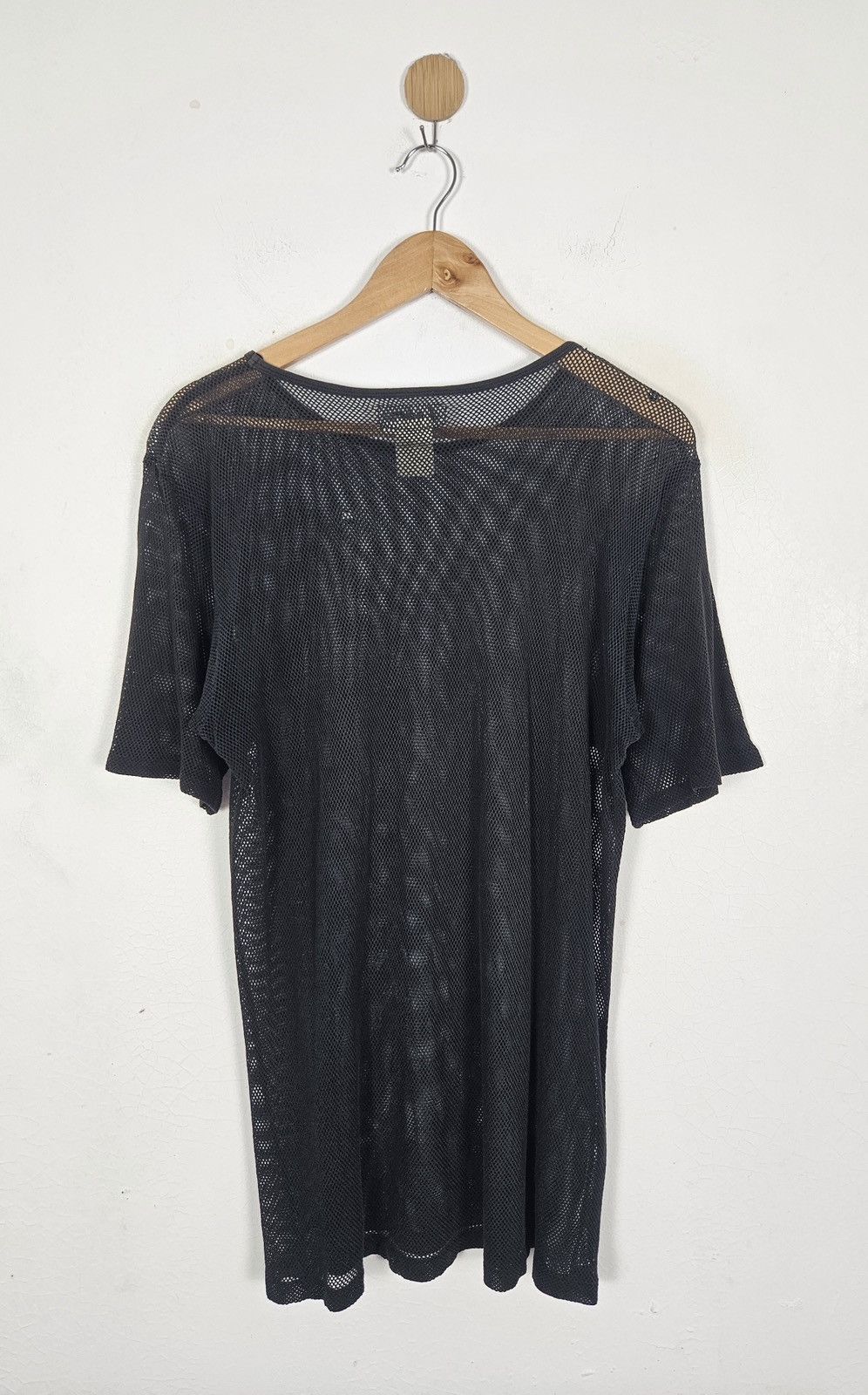 Yohji Yamamoto Yohji Yamamoto Pour Homme mesh jersey Size US L / EU 52-54 / 3 - 3 Thumbnail