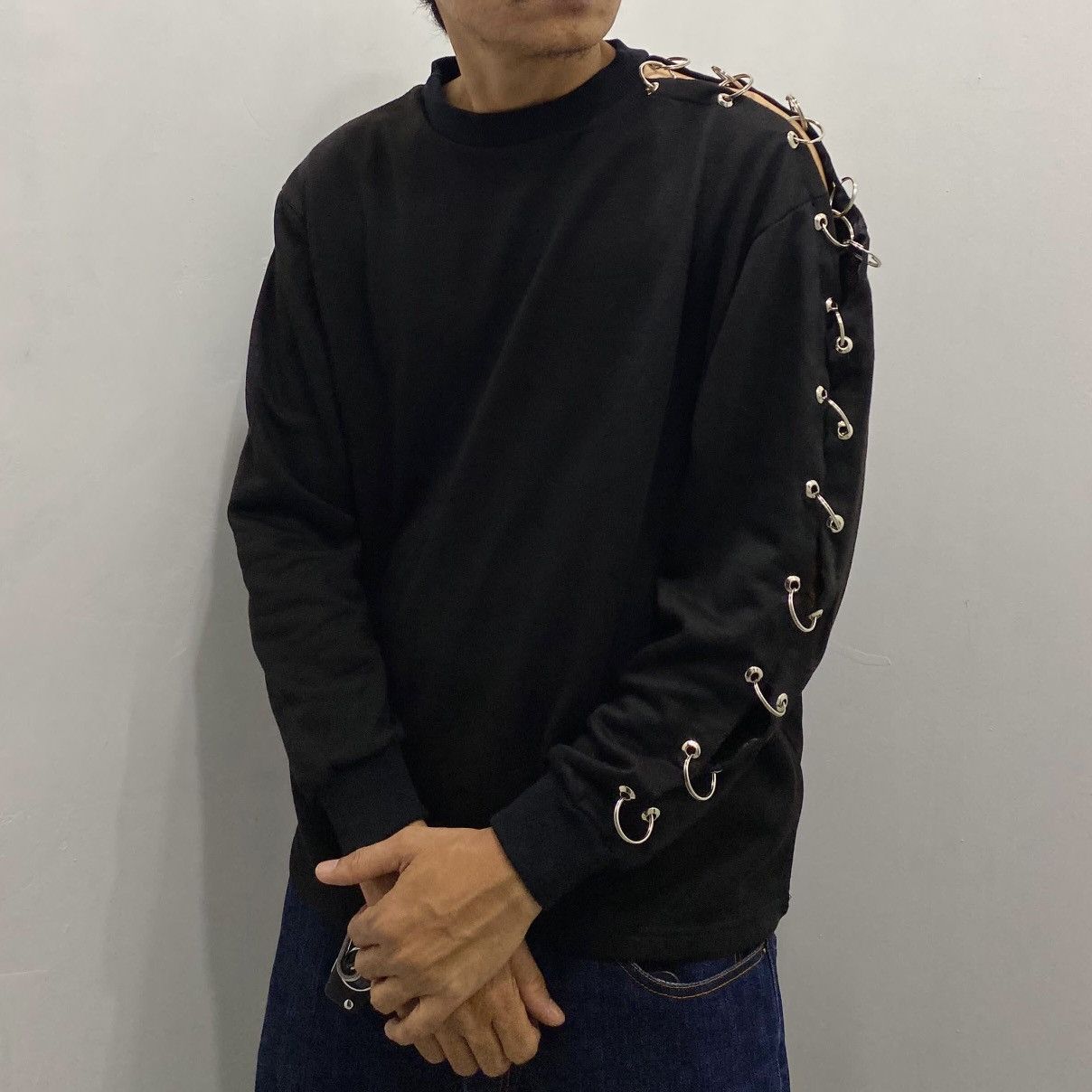 If Six Was Nine Punk Emo Gothic Grunge Long Sleeve Ifsixwasnine Lgb Style Size US S / EU 44-46 / 1 - 5 Thumbnail