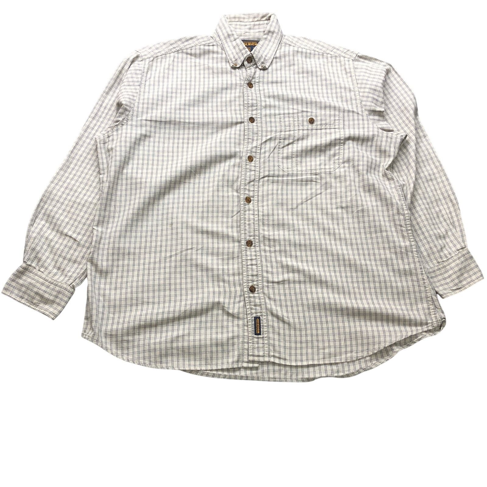 Other Vintage Woolrich John Rich & Bros Button Shirt Mens 2XL Tan Size US XXL / EU 58 / 5 - 1 Thumbnail
