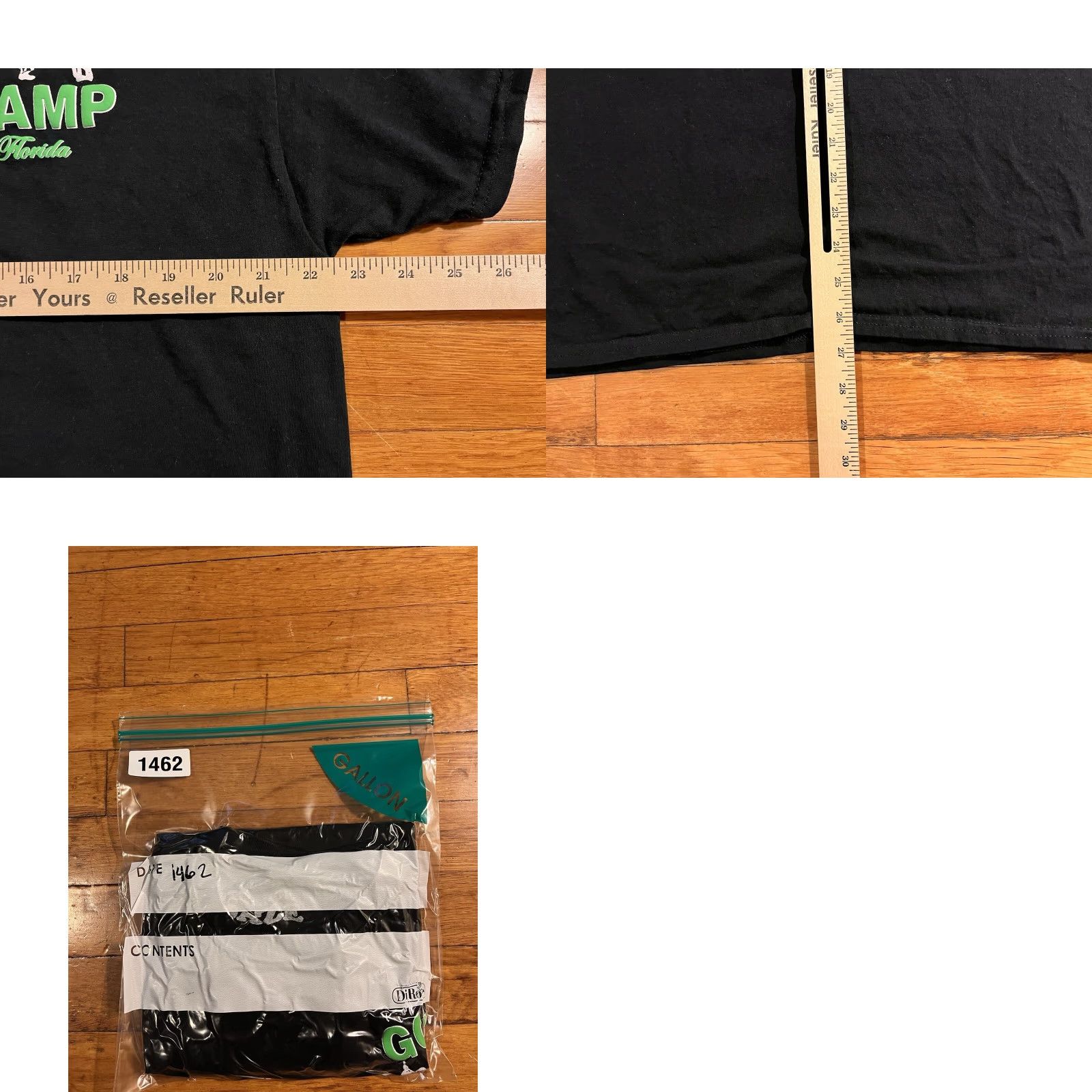Vintage Shady Springs Golf Camp Florida Everybody Swings Shirt Men’s XL Black Size US XL / EU 56 / 4 - 8 Thumbnail