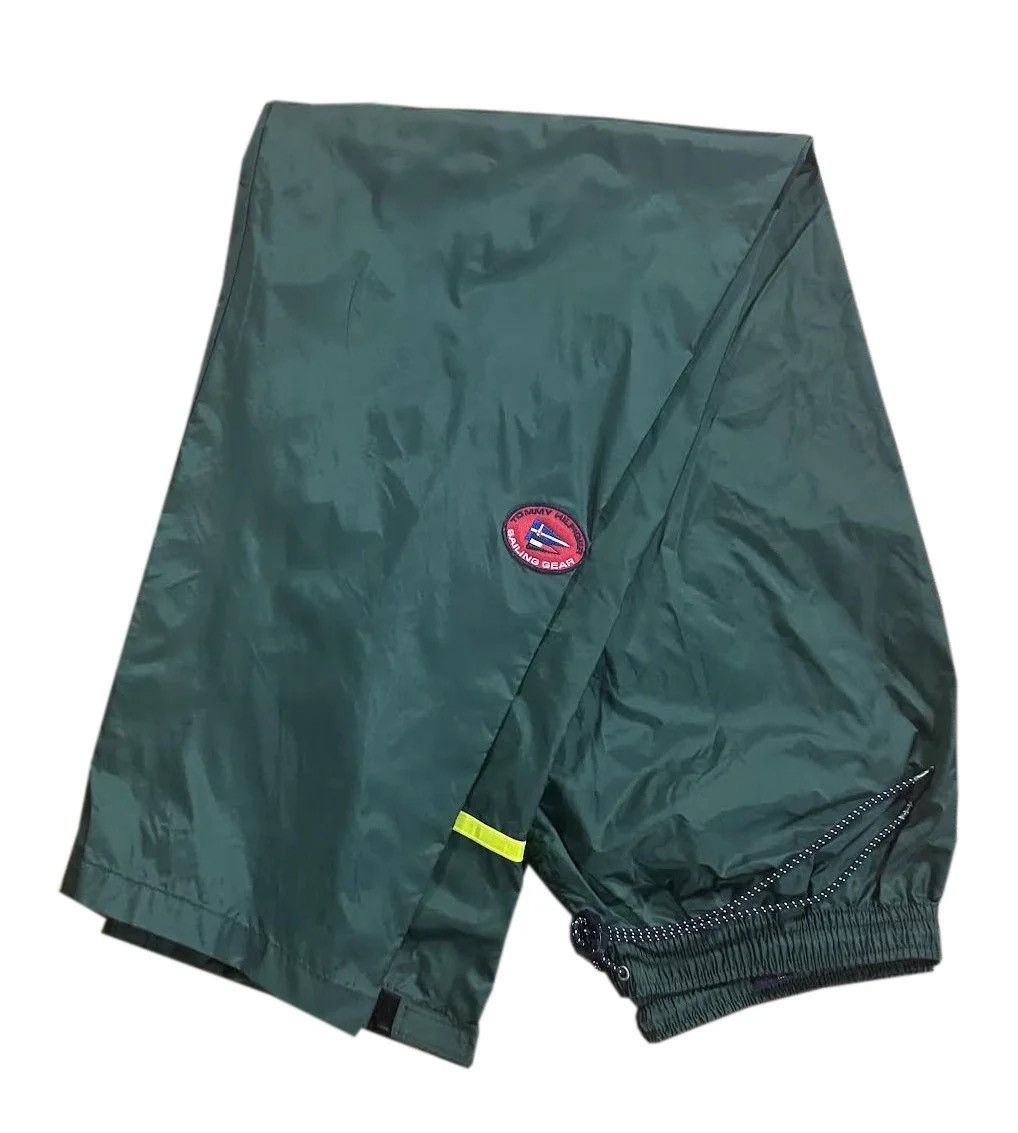 Vintage Tommy Hilfiger Sailing Gear Green / Reflective Pants