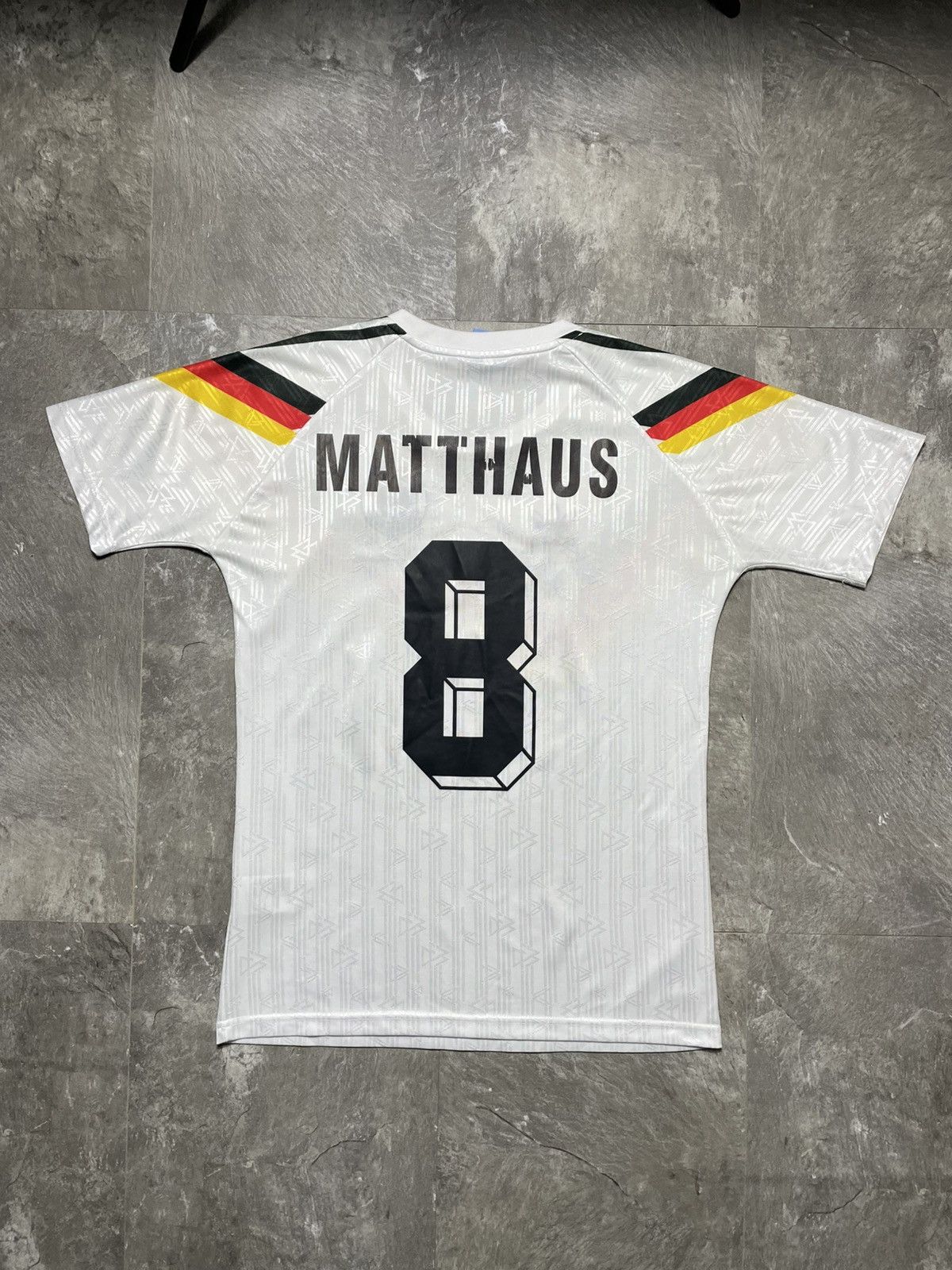 Adidas Adidas Germany #8 Matthaus Vintage 1990 World Cup Jersey Size US S / EU 44-46 / 1 - 5 Thumbnail