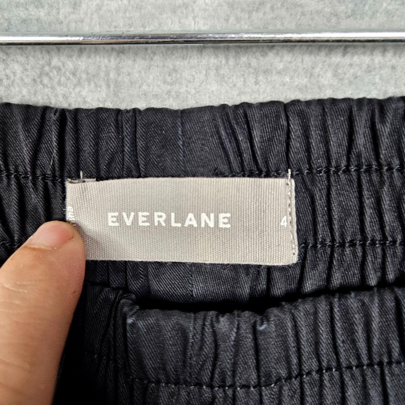 Everlane Everlane Black Women's Pull On Casual Pants Size 4 Regular Straight Pants Womens Black Casual Pant Size 27" / US 4 / IT 40 - 5 Thumbnail