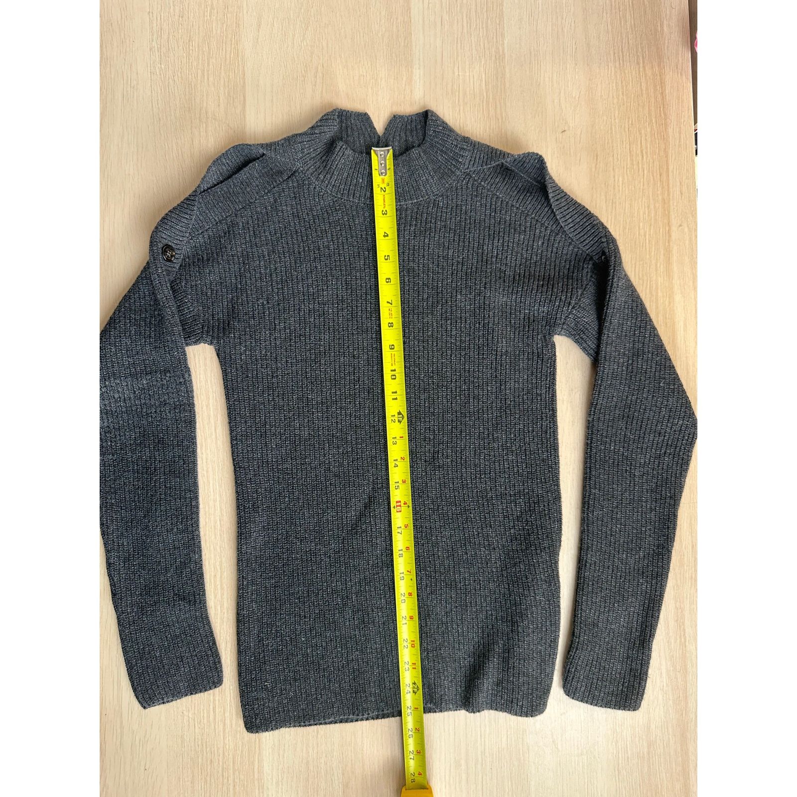 Zara Zara Surplus Gray Long Sleeve Sweater - Size S - Mint Size S / US 4 / IT 40 - 4 Thumbnail