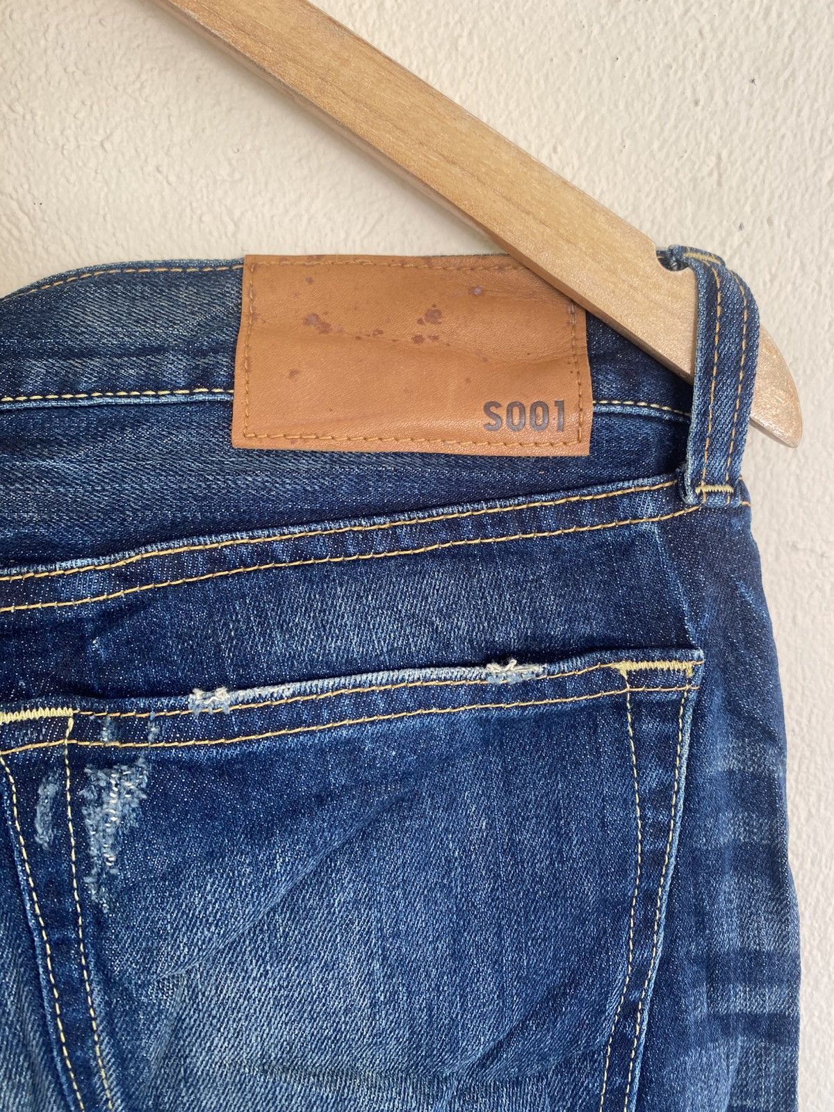 Undercover × Uniqlo UJ Whiskers Clawmark Denim Size US 34 / EU 50 - 8 Thumbnail