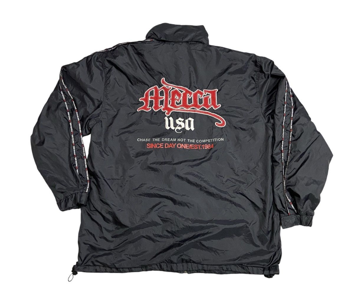 Mecca Vintage Y2K Mecca Usa Embroidered Logo Jacket | Grailed