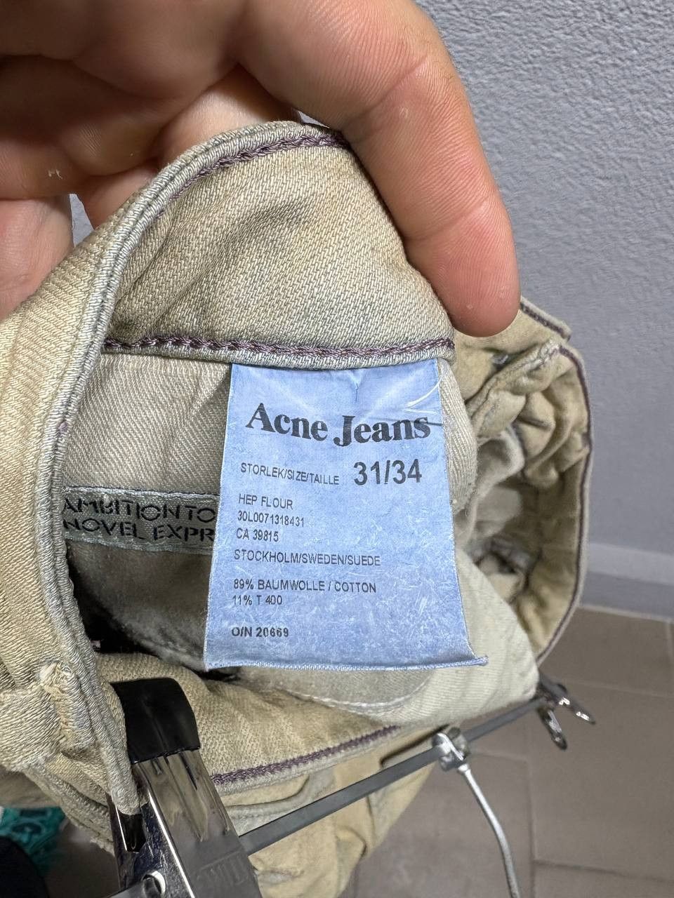 Acne Studios Acne Jeans womens jeans W 31 L 34 Size 32" / US 10 / IT 46 - 12 Thumbnail