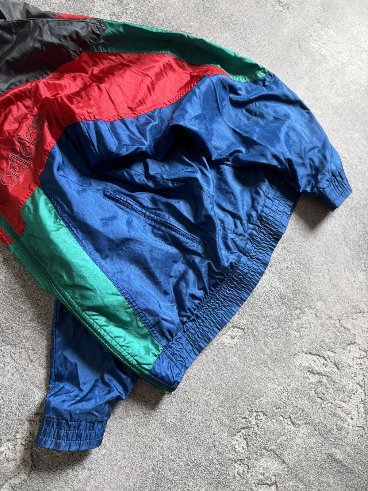 Adidas × Vintage Adidas M/L zip track light Olympian jacket retro vintage 90s Size US L / EU 52-54 / 3 - 3 Thumbnail
