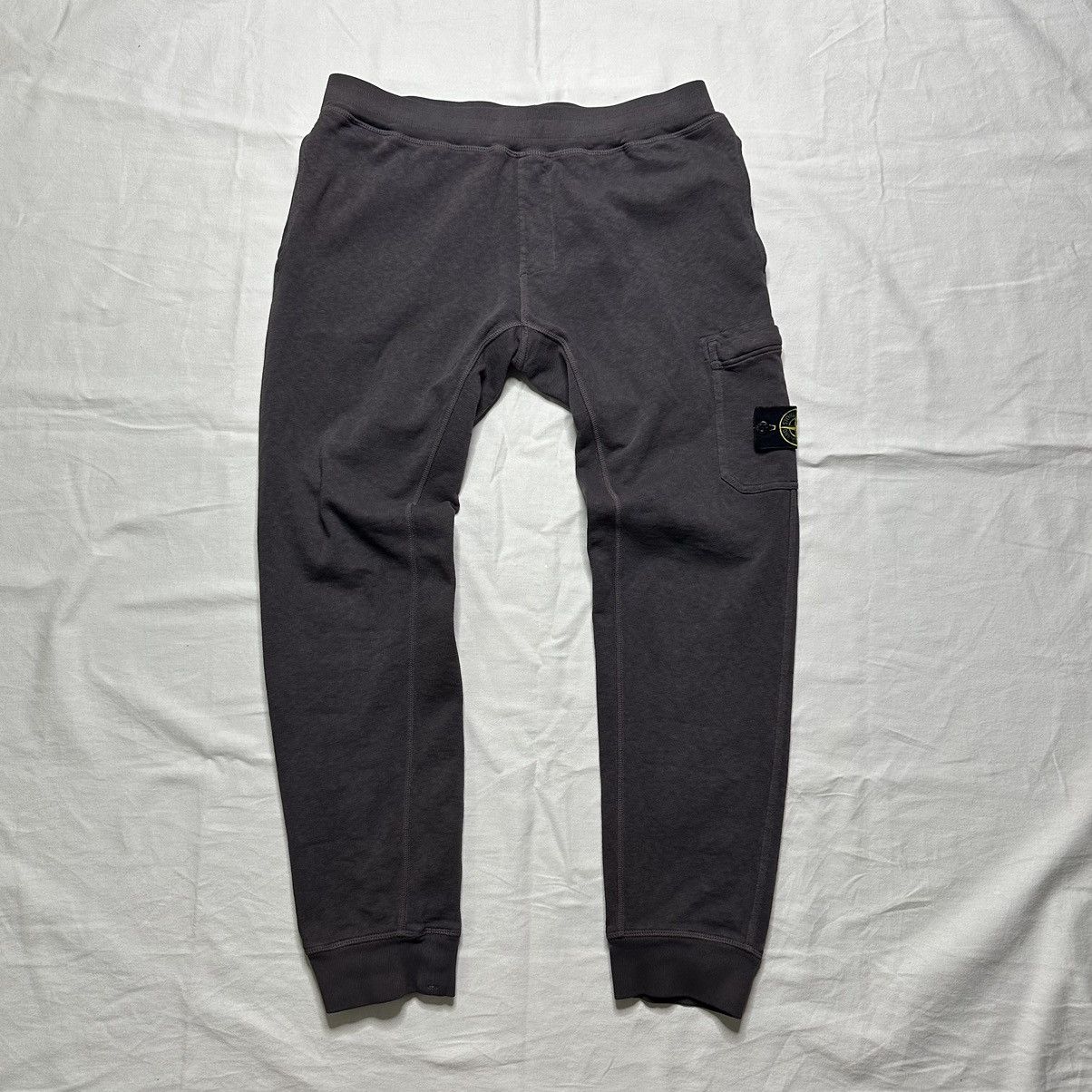 image of Massimo Osti x Stone Island Pants in Dark Purple, Men's (Size 35)