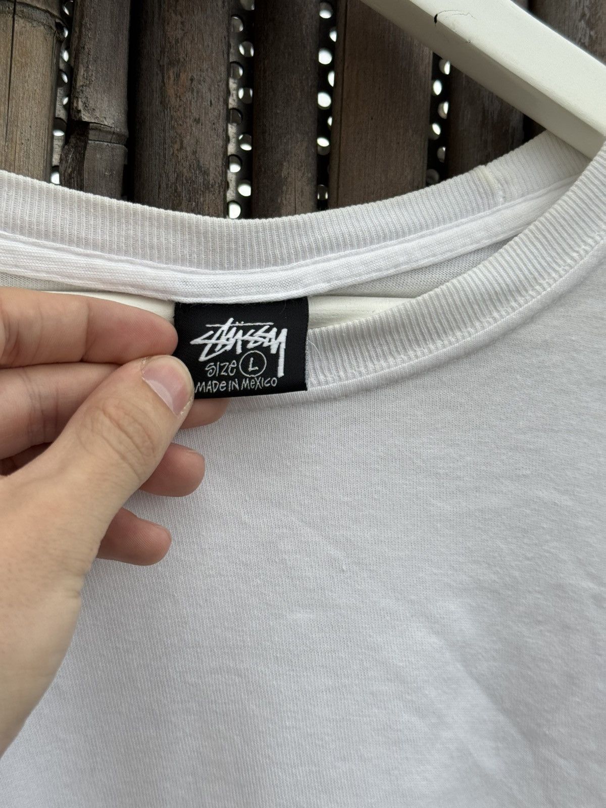Stussy RARE STUSSY SOUL Authentic TEE IN WHITE Size US L / EU 52-54 / 3 - 6 Thumbnail