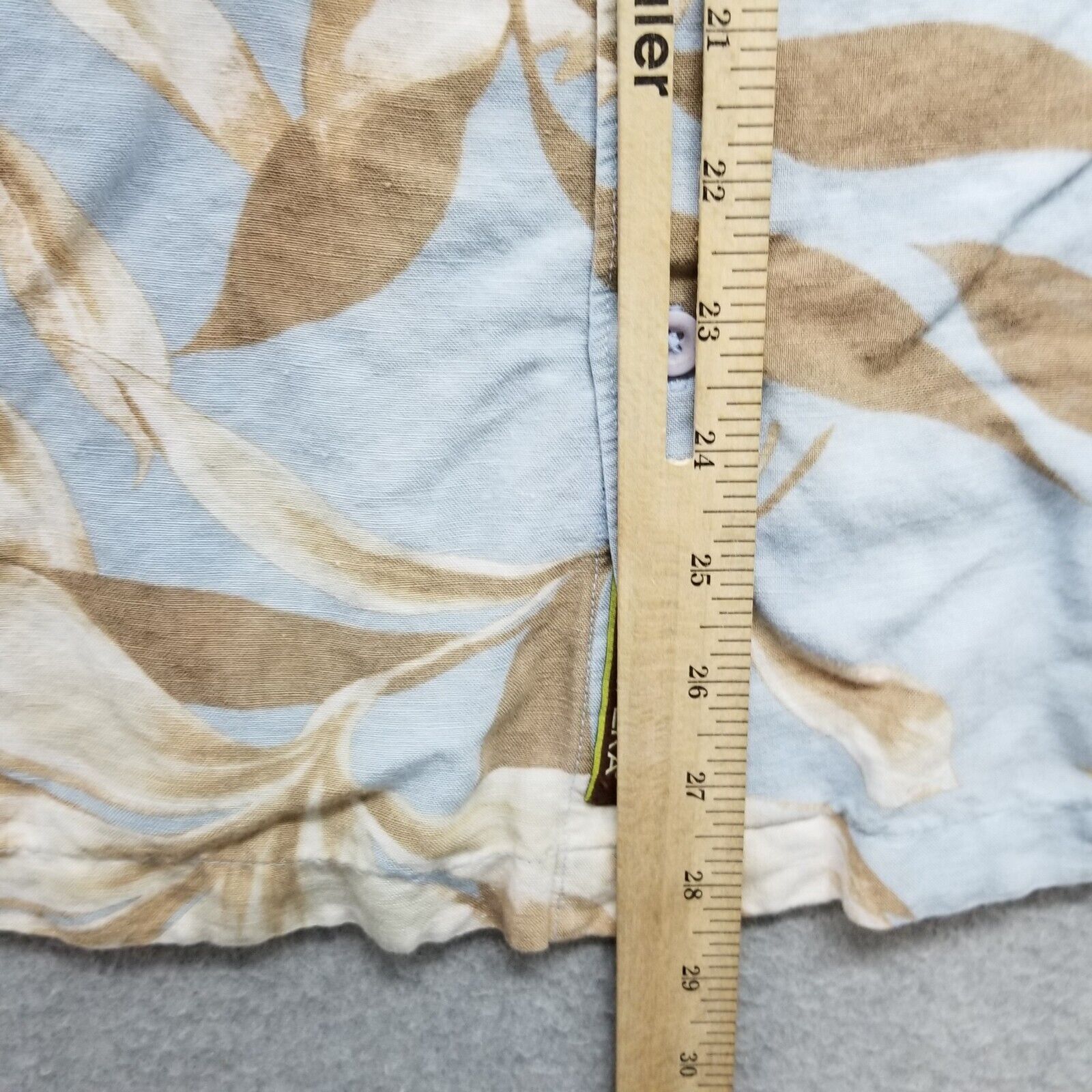 Cubavera Cubavera Shirt Men Large Hawaiian Floral Button Up Size US L / EU 52-54 / 3 - 6 Thumbnail