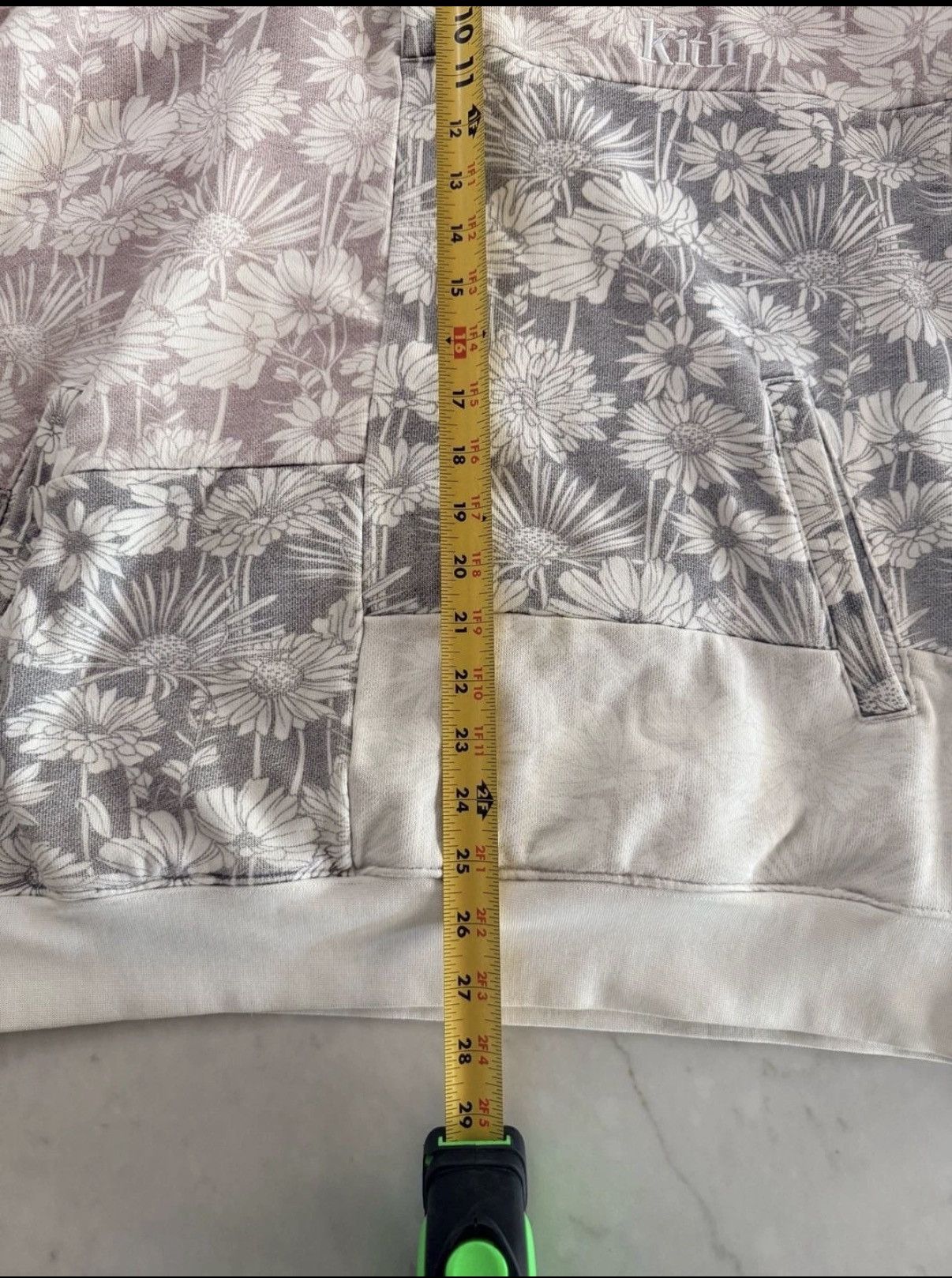 Kith Kith Floral Patchwork Quinn Henley Hoodie Size M / US 6-8 / IT 42-44 - 7 Thumbnail