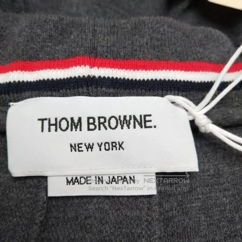Thom Browne Thom Browne Women's Gray Stripe Cotton Skirt . Size 27" / US 4 / IT 40 - 4 Thumbnail