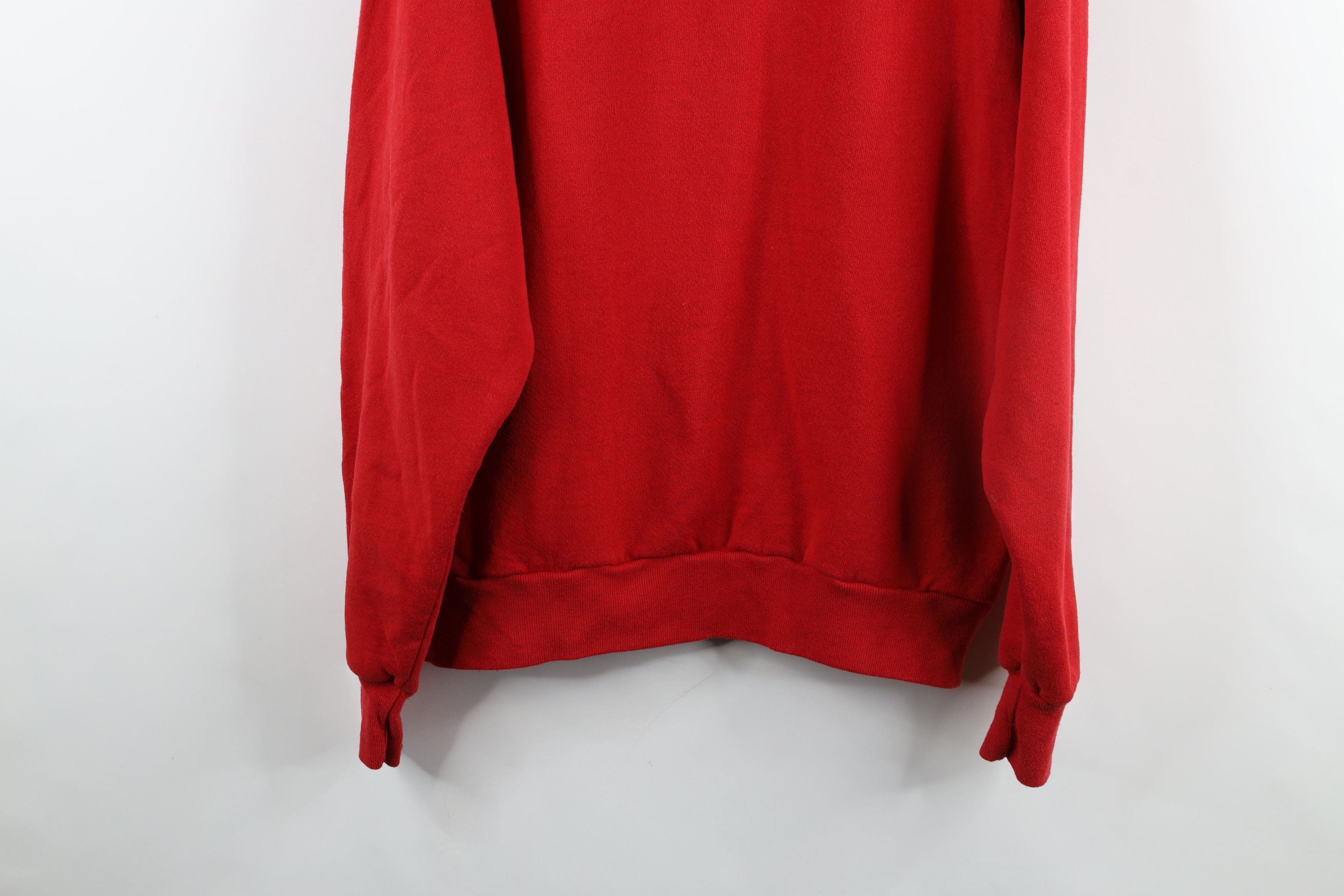 Vintage Vintage 90s Streetwear USA American Flag Sweatshirt USA Size L / US 10 / IT 46 - 13 Thumbnail